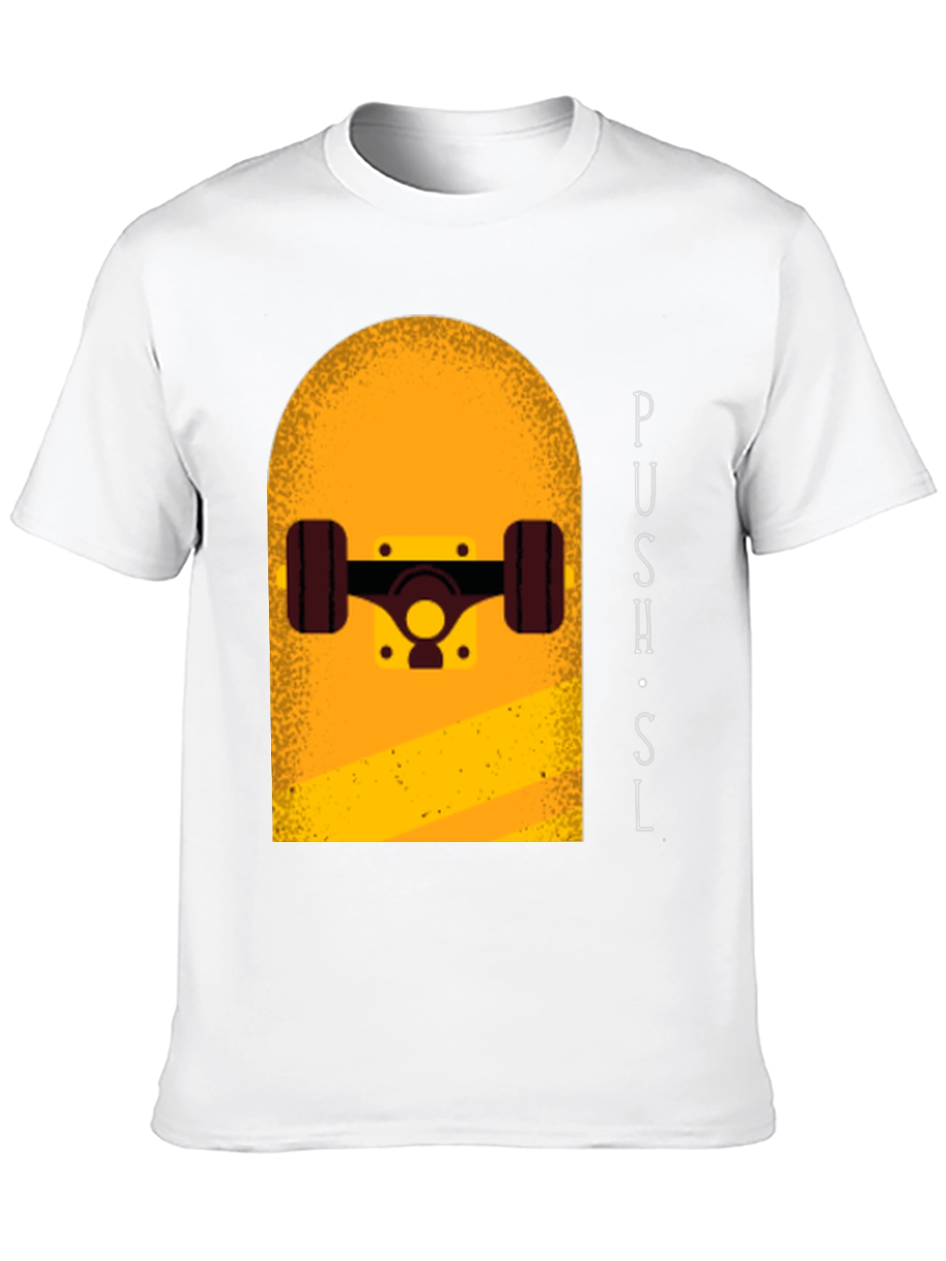 Skateboard Graphic Tee - Push SL Style