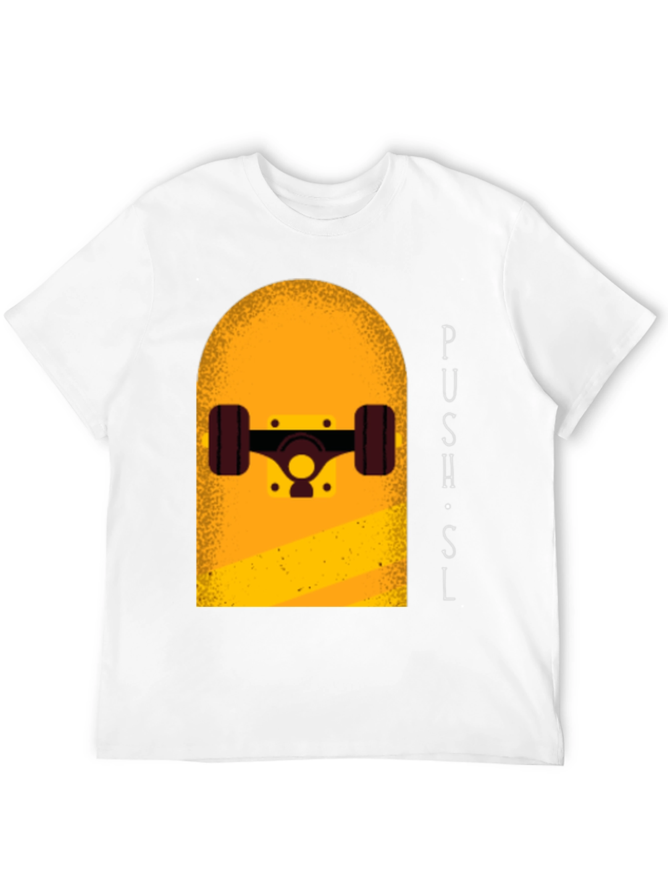 Skateboard Graphic Tee - Push SL Style