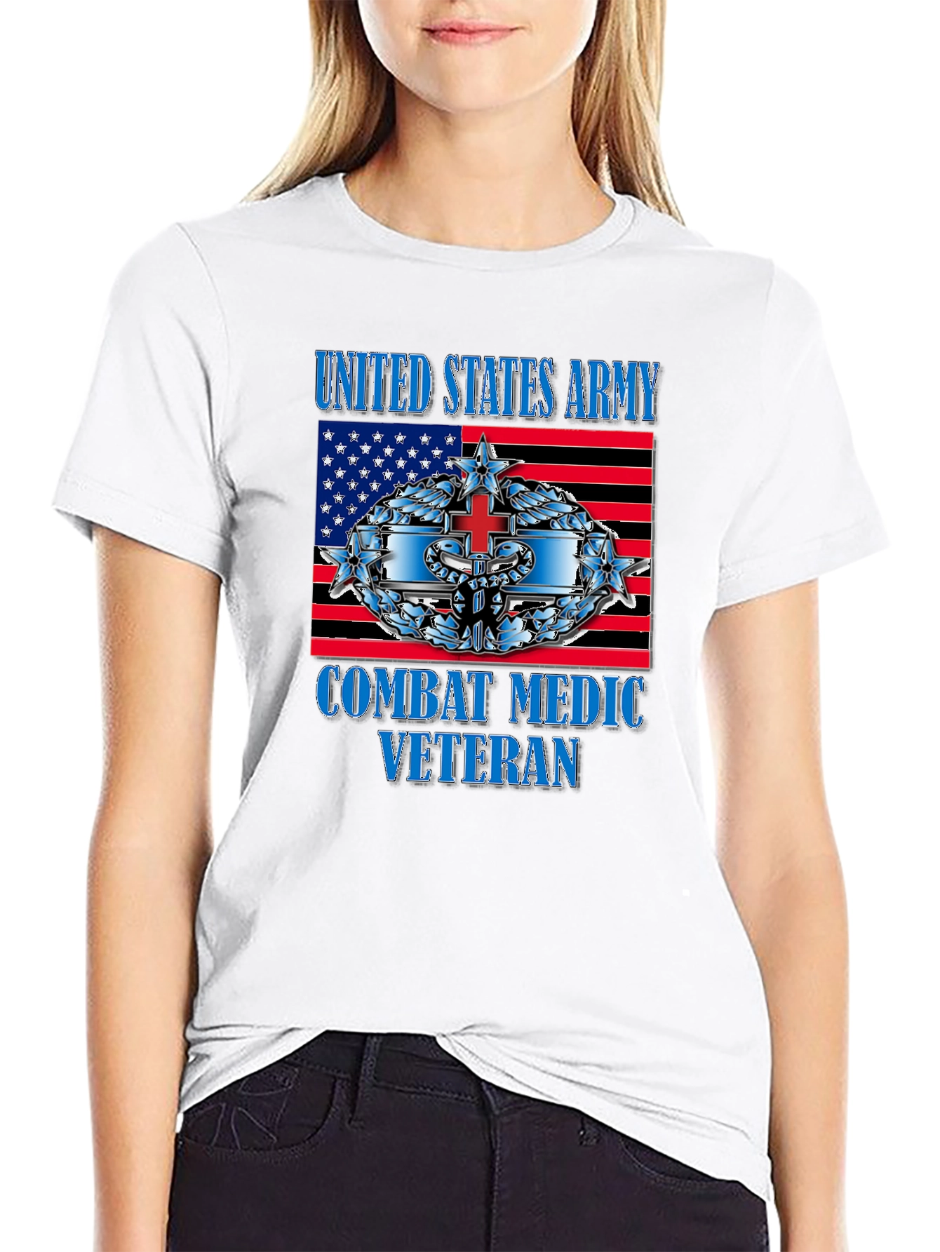Army Combat Medic Veteran T-Shirt