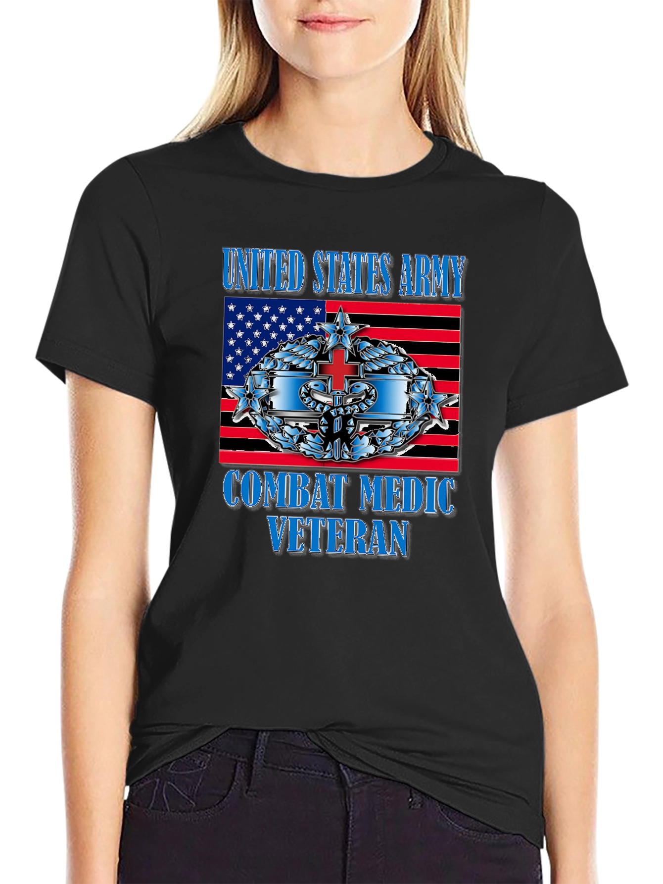 Army Combat Medic Veteran T-Shirt