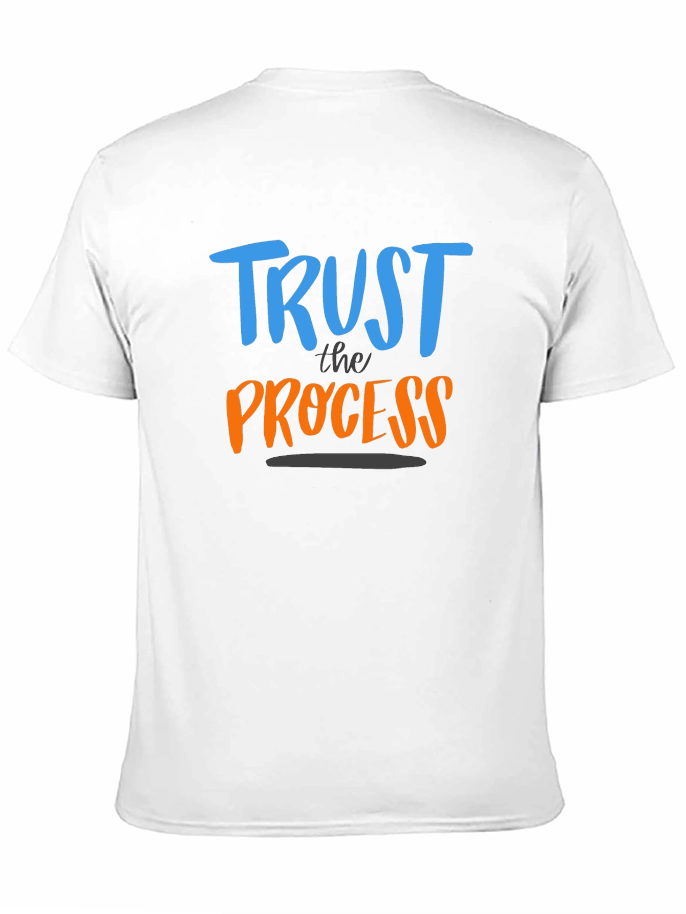 Trust the Process Graphic Tee - Black