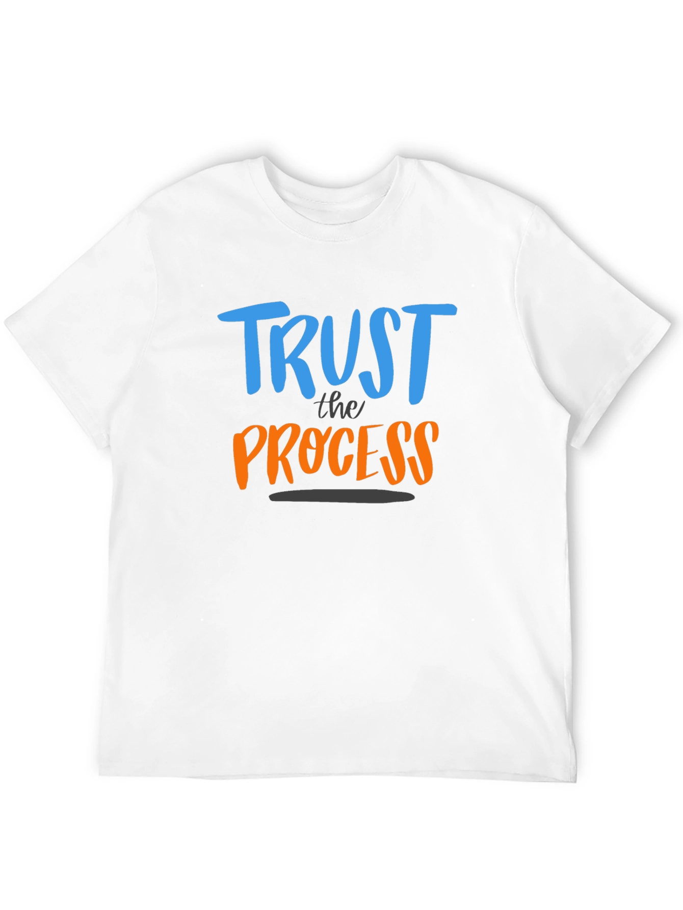 Trust the Process Graphic Tee - Black