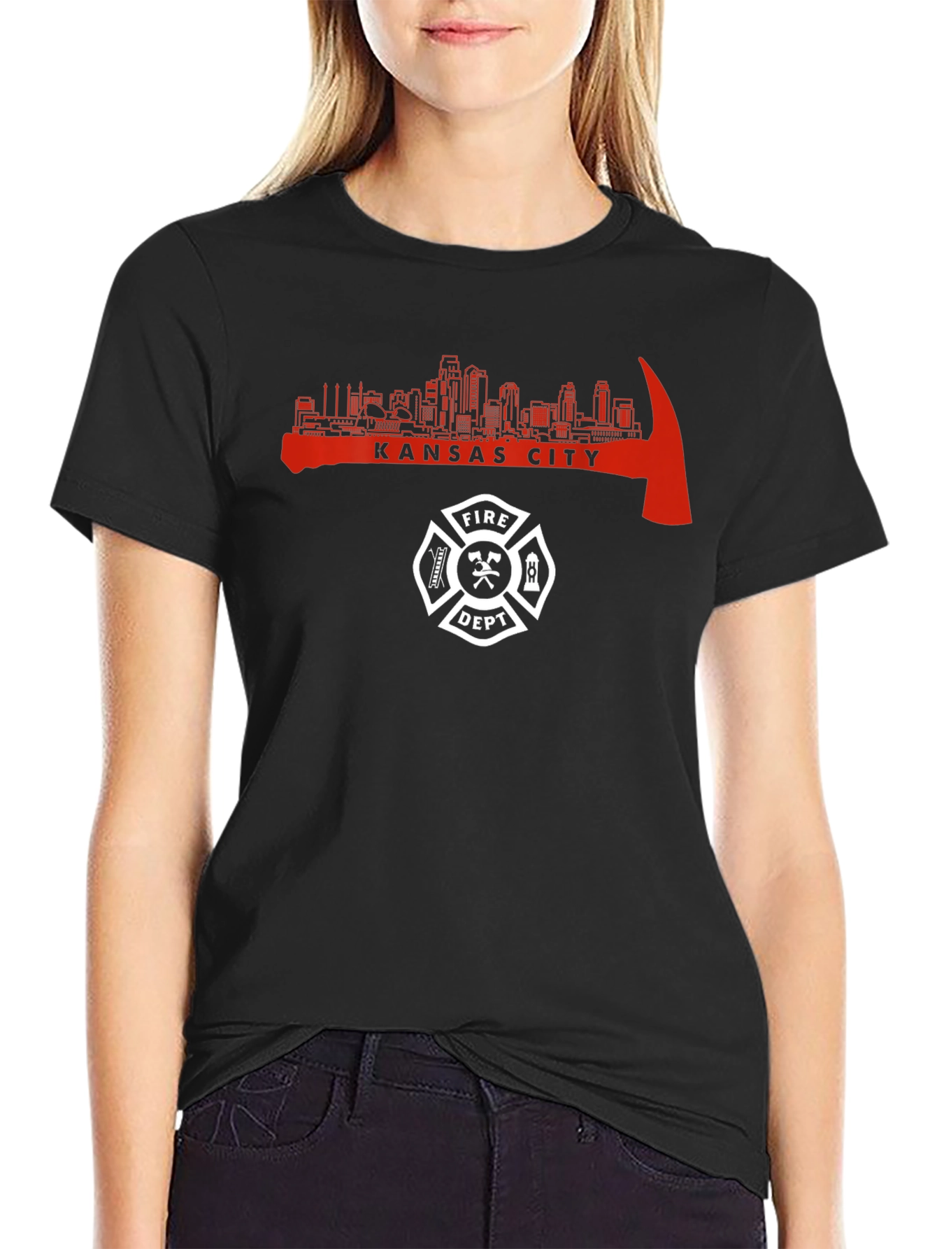 Kansas City Fire Dept. Graphic T-Shirt
