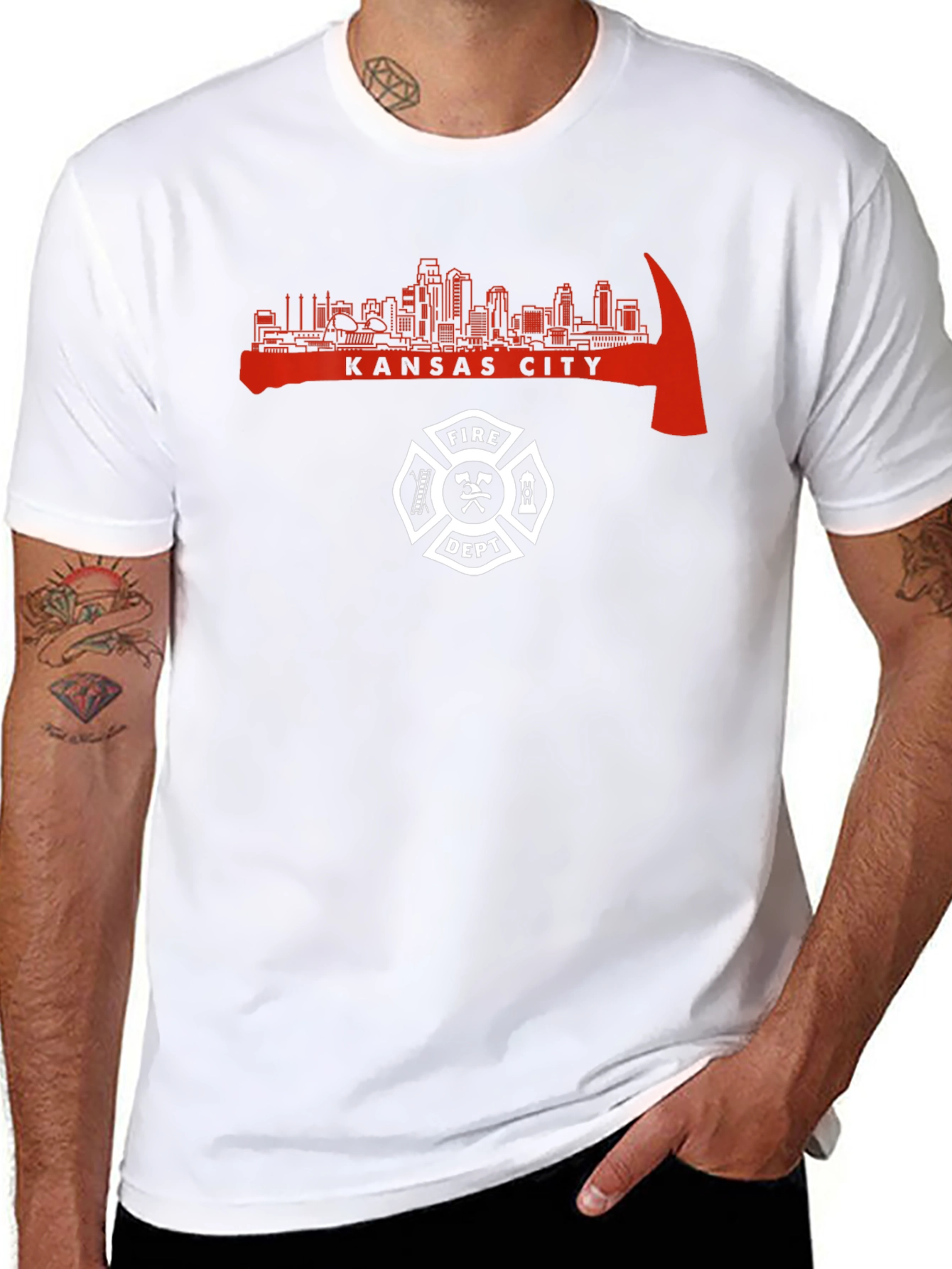 Kansas City Fire Dept. Graphic T-Shirt