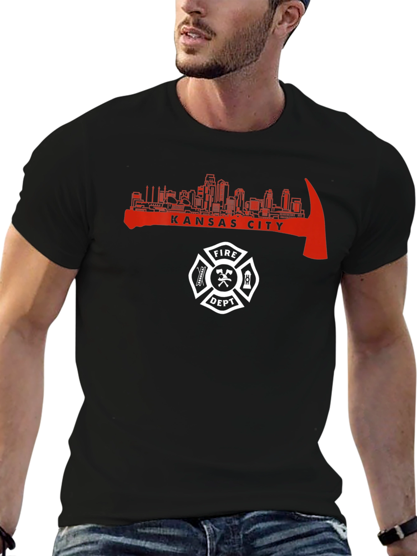 Kansas City Fire Dept. Graphic T-Shirt