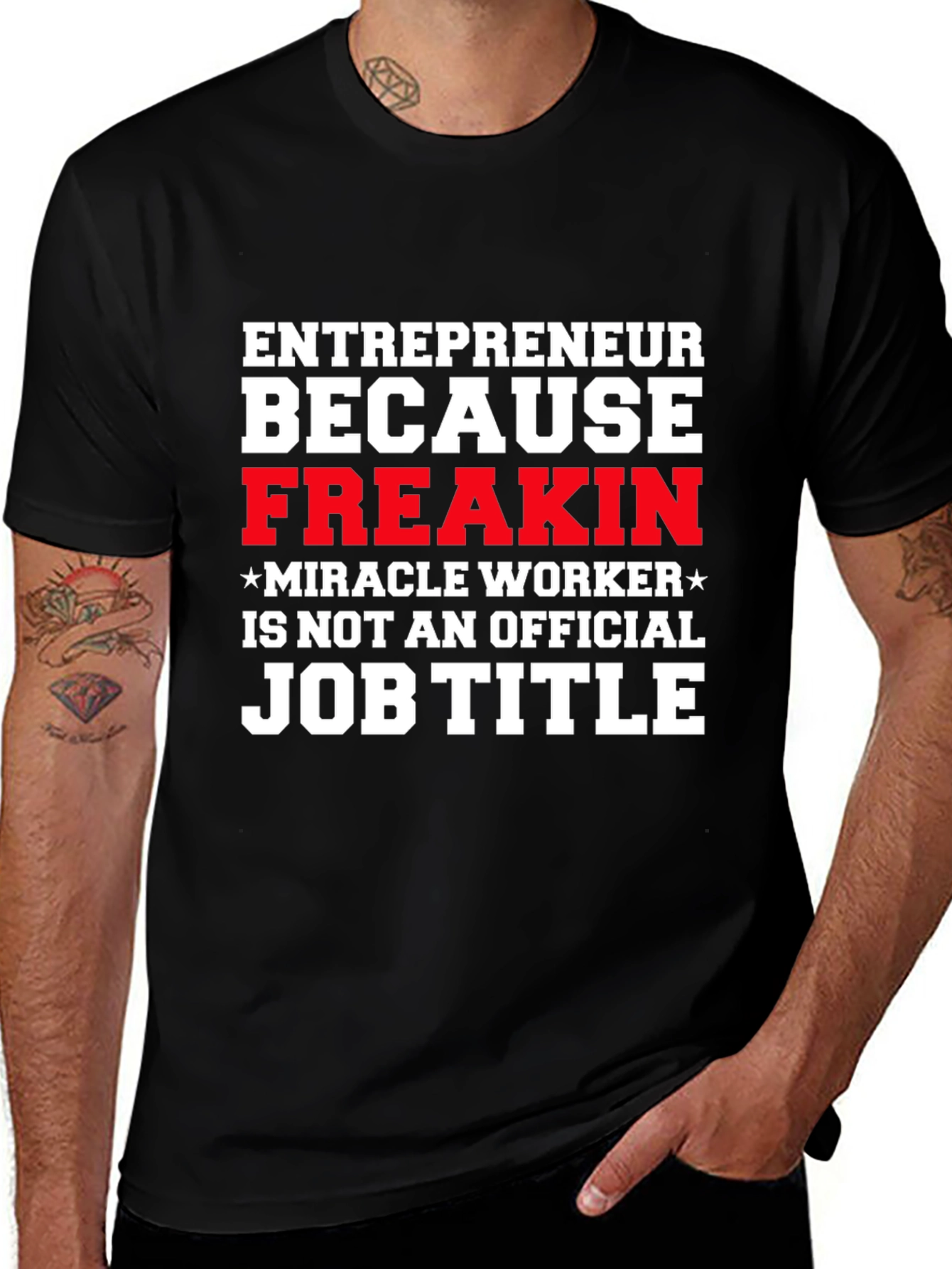 Entrepreneur Funny Job Title T-Shirt