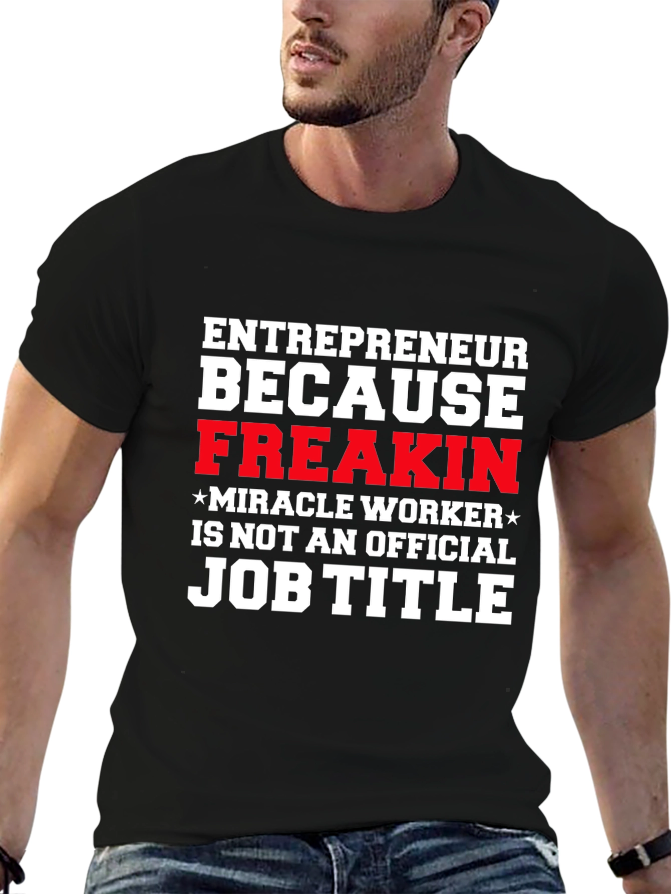 Entrepreneur Funny Job Title T-Shirt