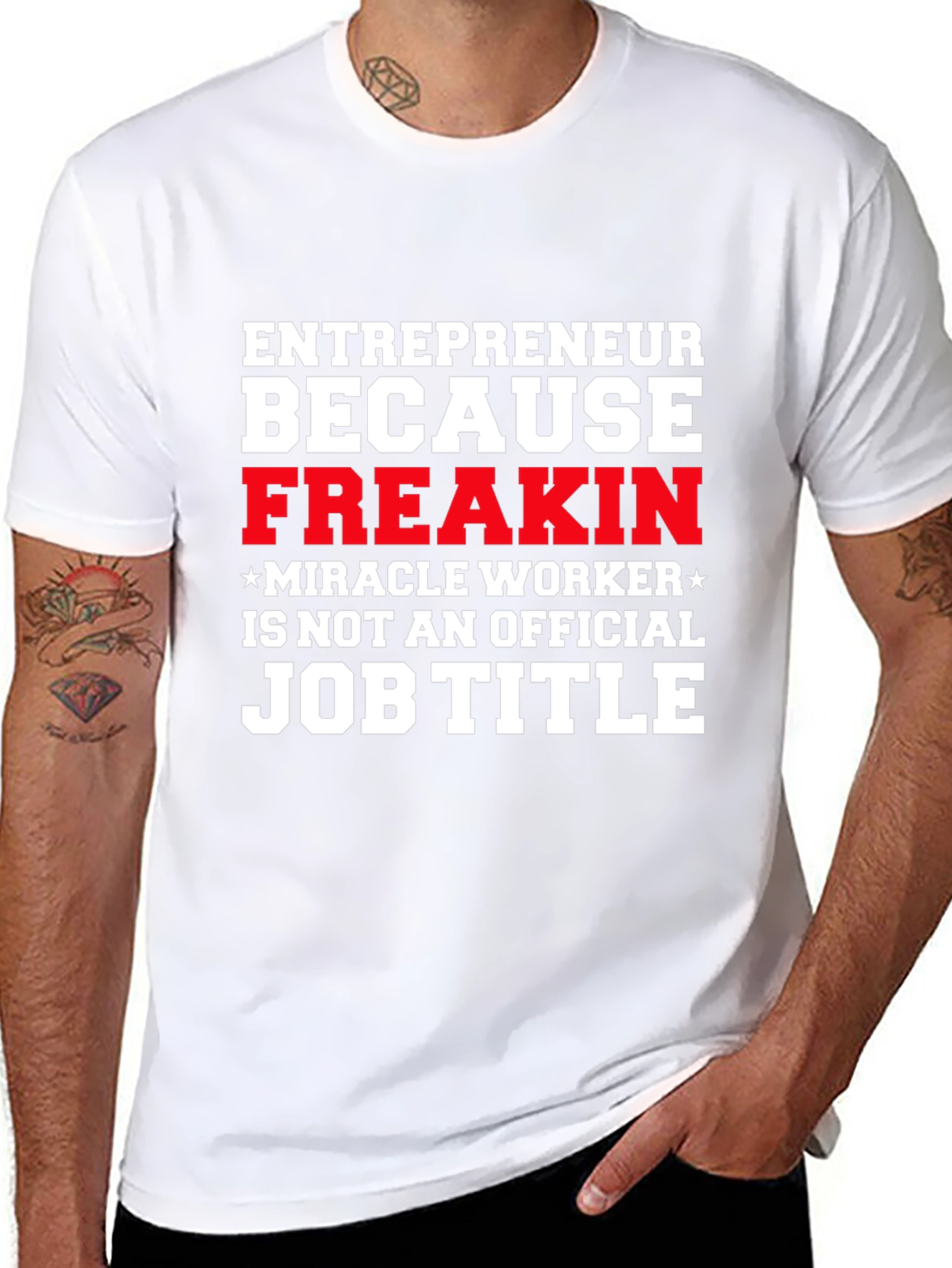 Entrepreneur Funny Job Title T-Shirt