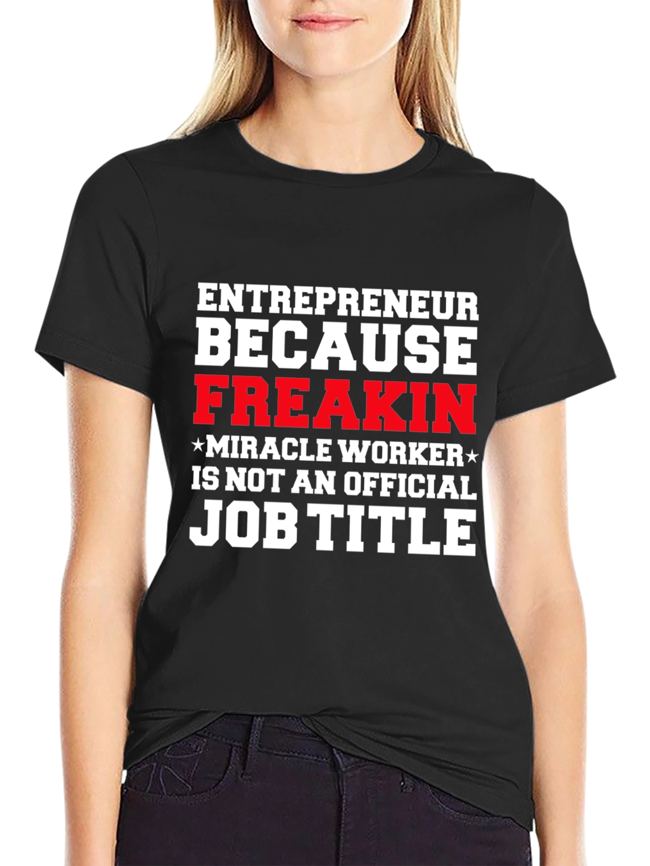 Entrepreneur Funny Job Title T-Shirt