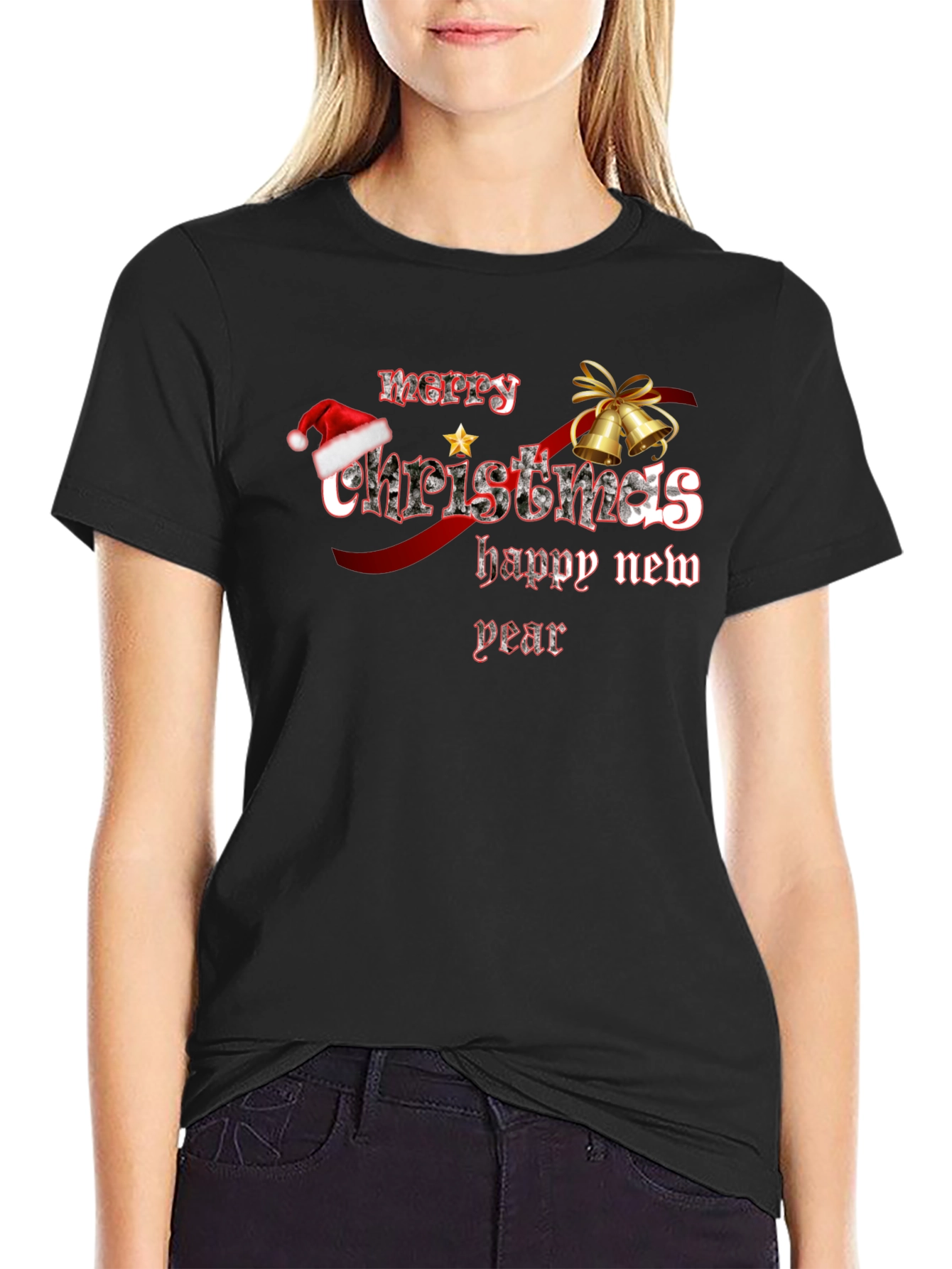 Festive Merry Christmas & Happy New Year T-Shirt