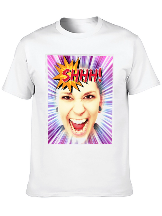 Shhh! Graphic Tee - Loud Style Soft Cotton