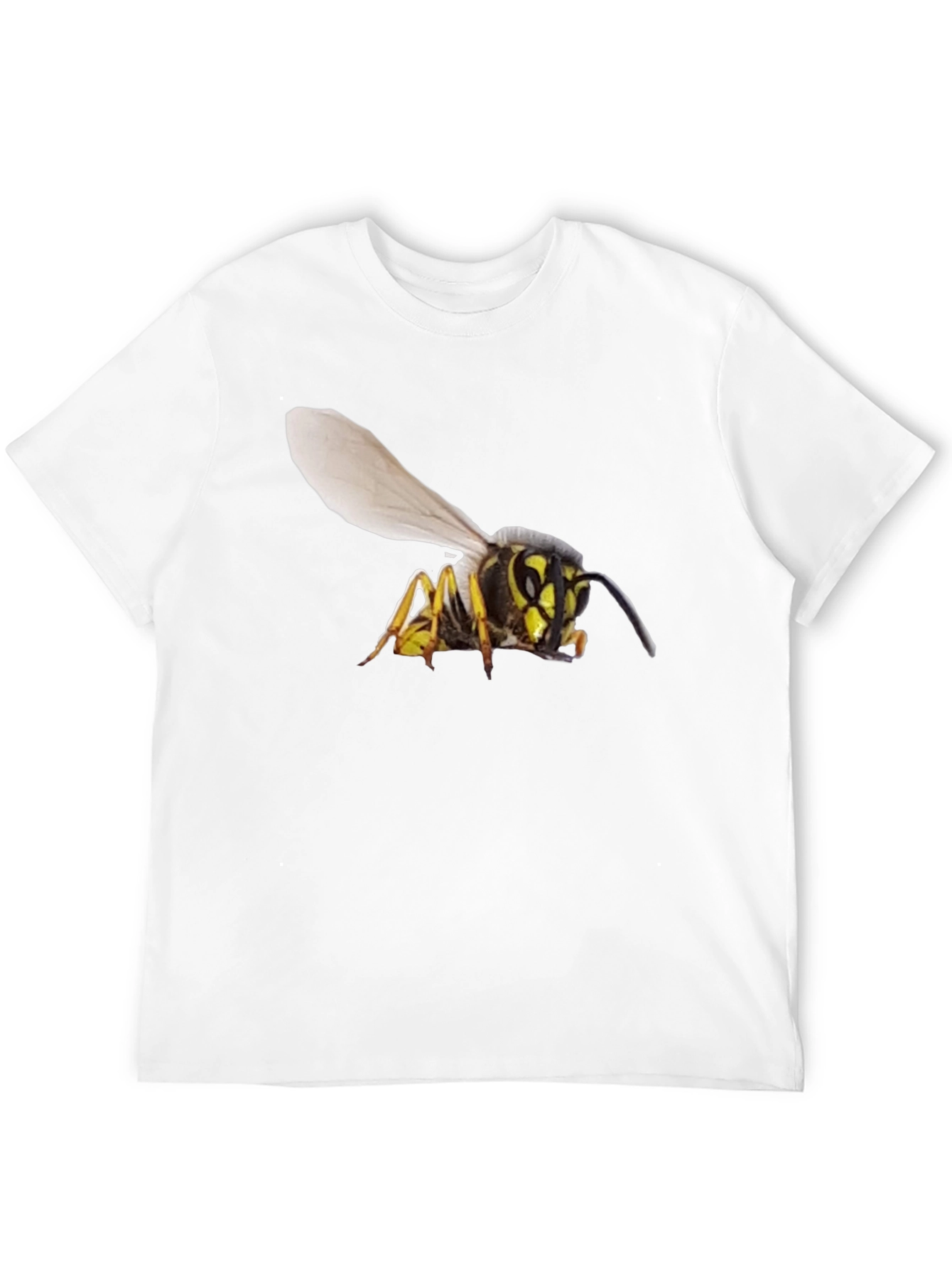 Wasp Graphic T-Shirt - Bold Black Cotton Tee