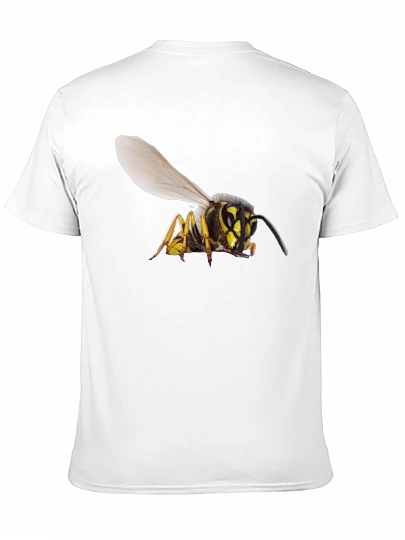 Wasp Graphic T-Shirt - Bold Black Cotton Tee