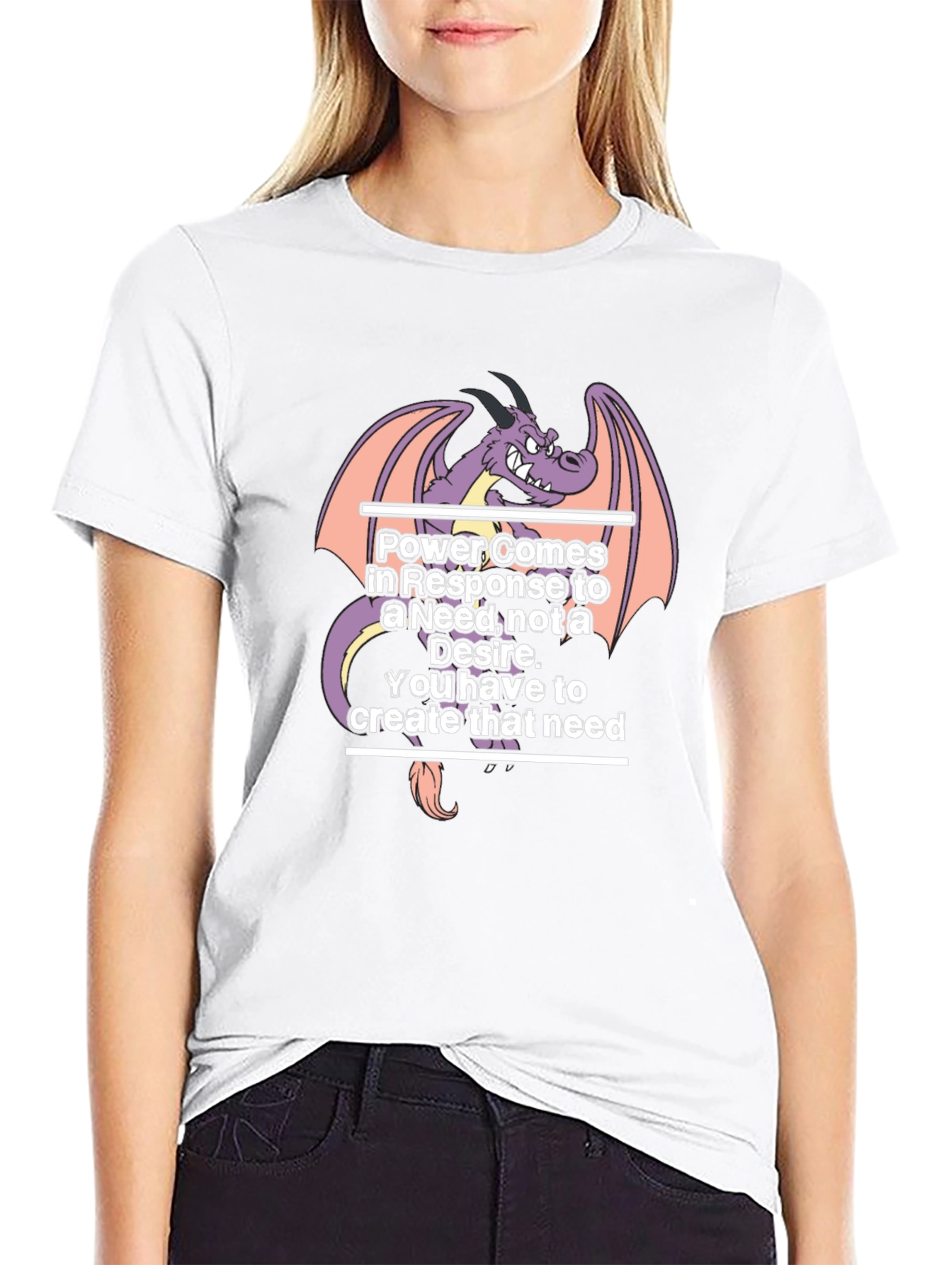 Dragon Power T-Shirt: Need vs. Desire