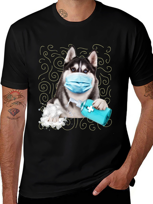 Husky Hand Sanitizer T-Shirt