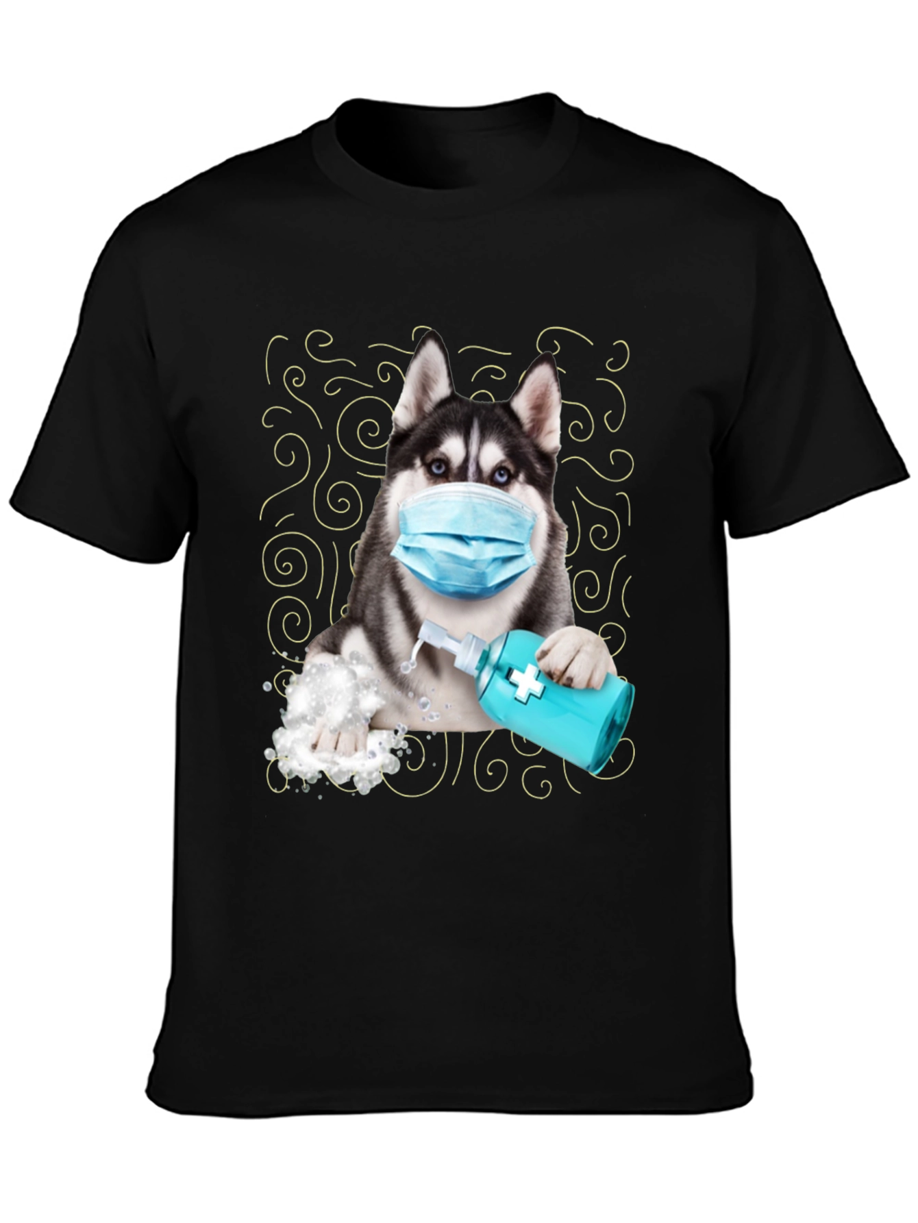 Husky Hand Sanitizer T-Shirt