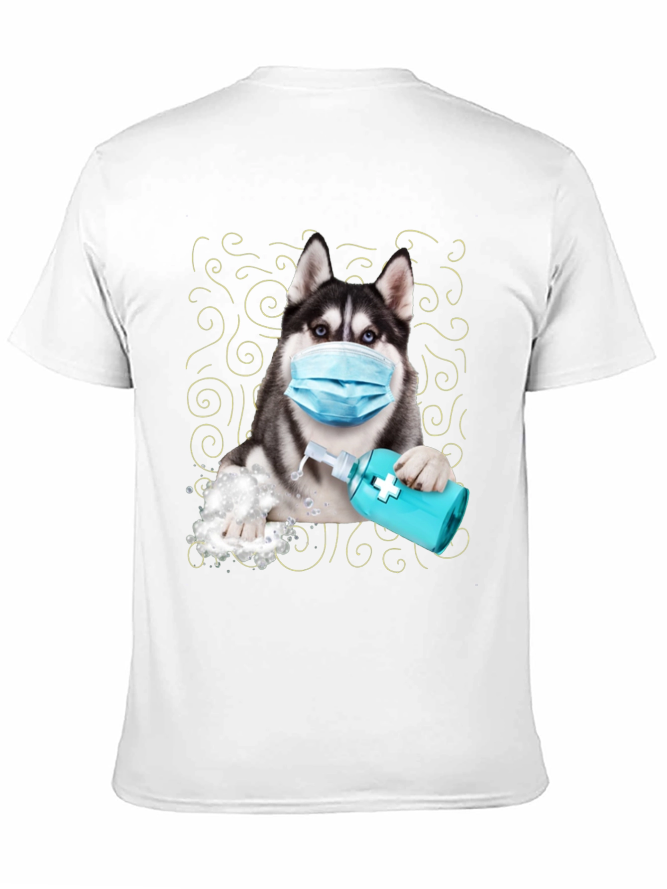 Husky Hand Sanitizer T-Shirt