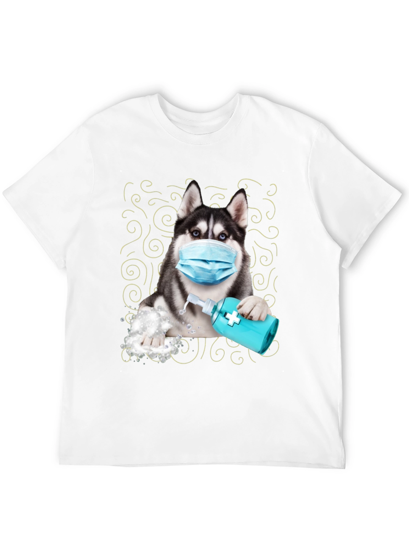 Husky Hand Sanitizer T-Shirt