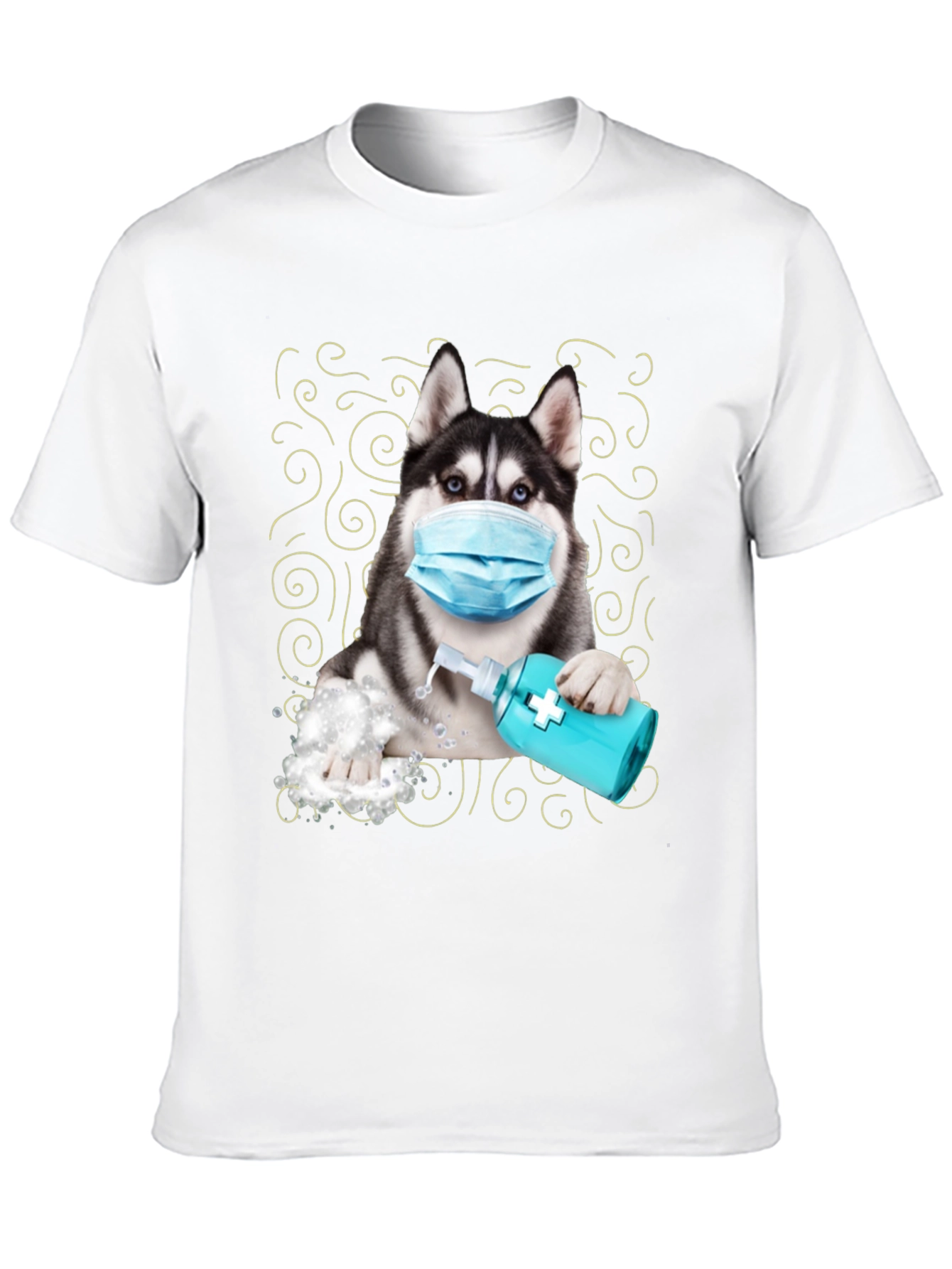 Husky Hand Sanitizer T-Shirt