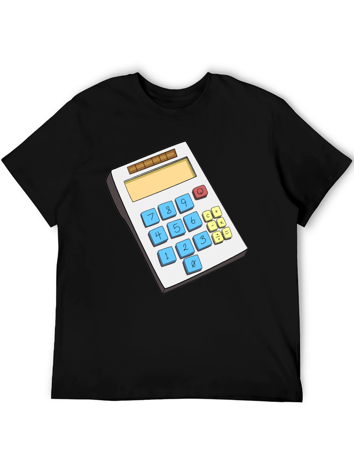 Calculator Graphic T-Shirt - Math Lover Gift