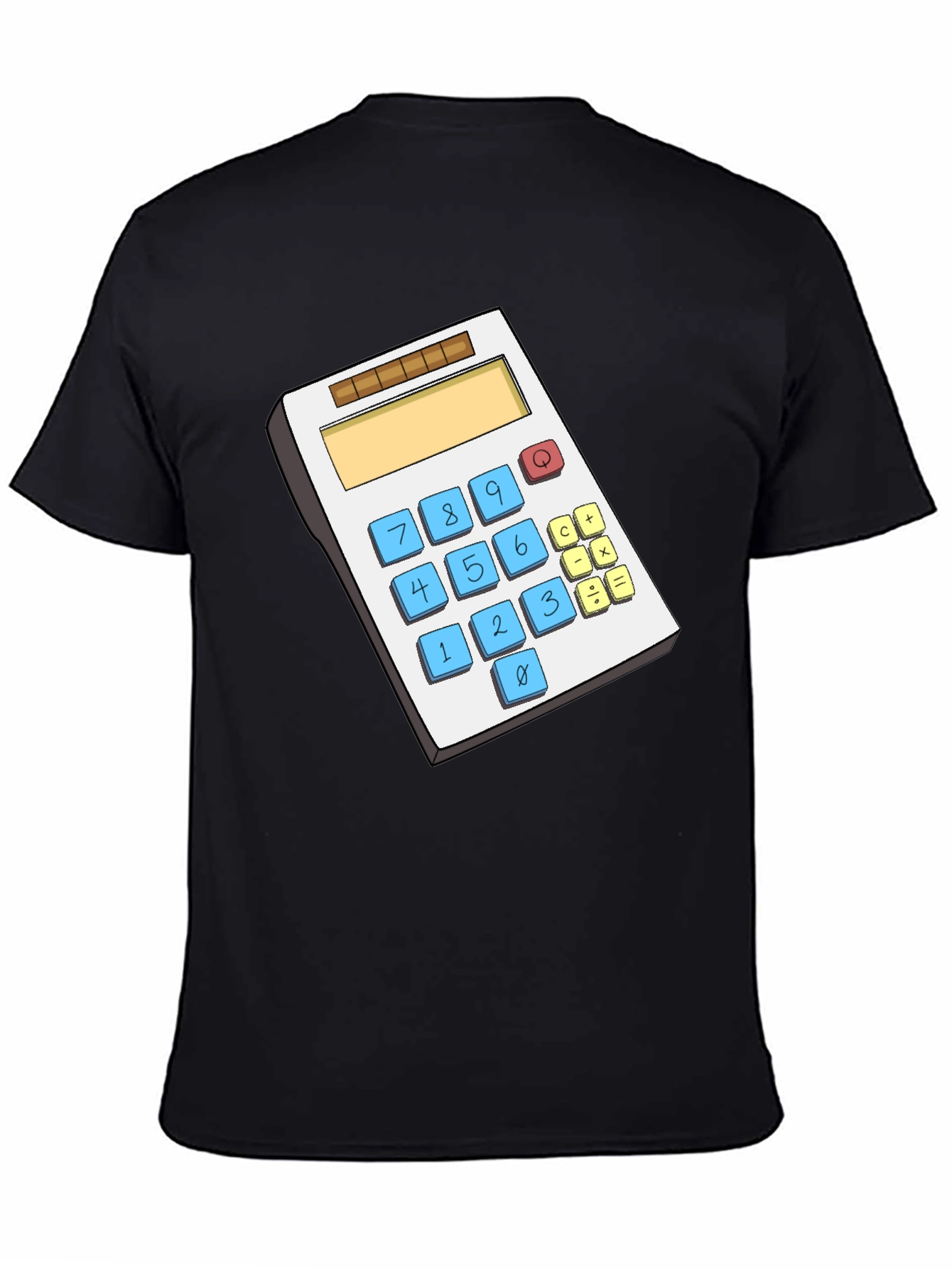 Calculator Graphic T-Shirt - Math Lover Gift