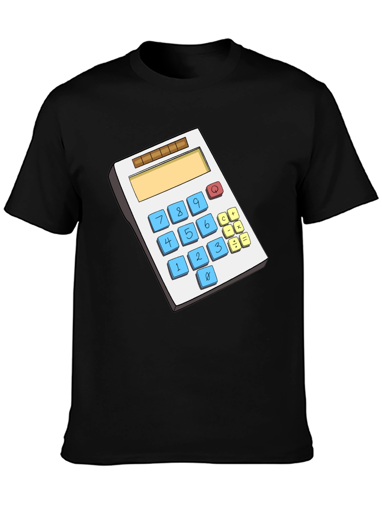 Calculator Graphic T-Shirt - Math Lover Gift