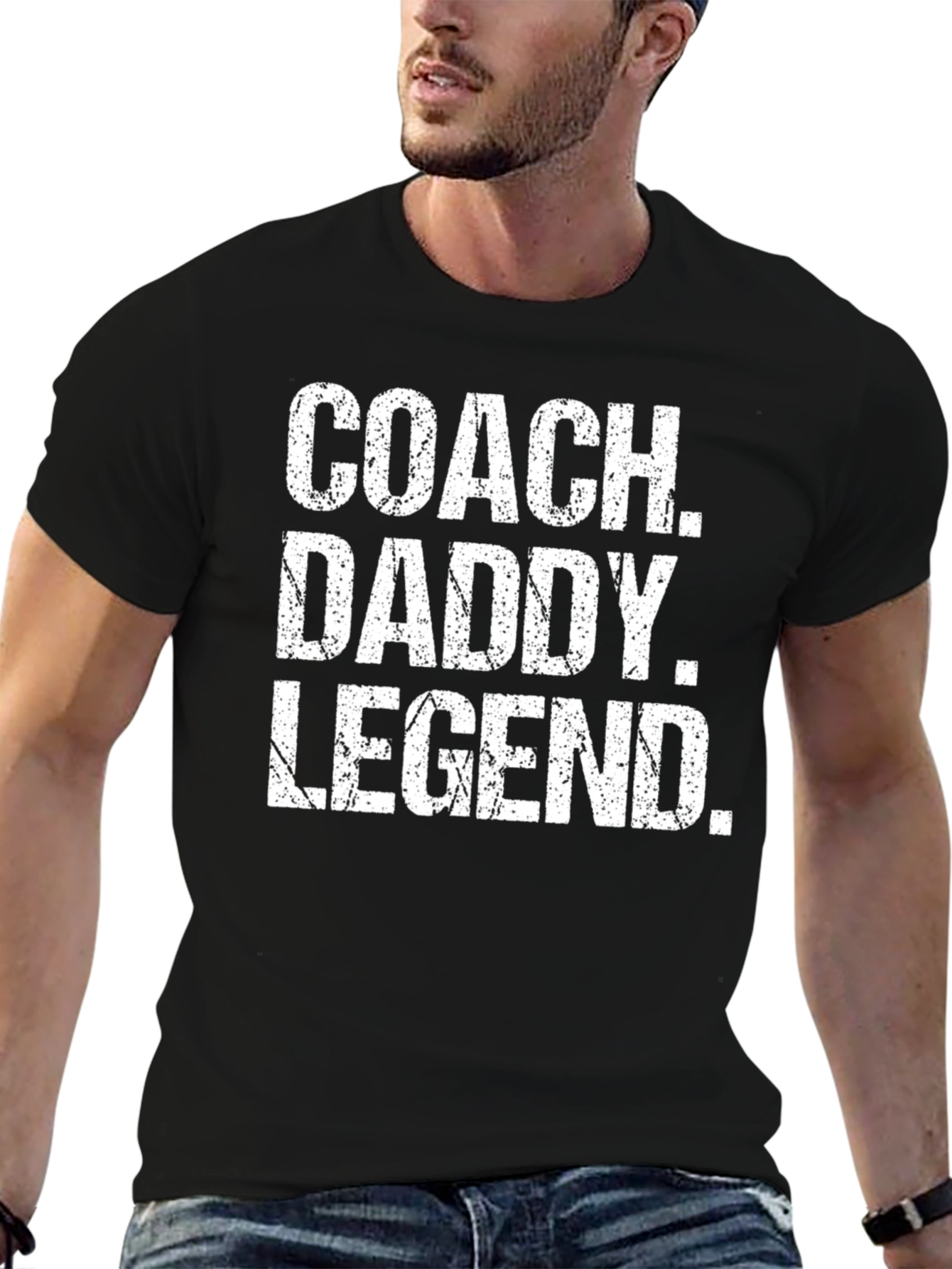 Coach Daddy Legend Graphic T-Shirt