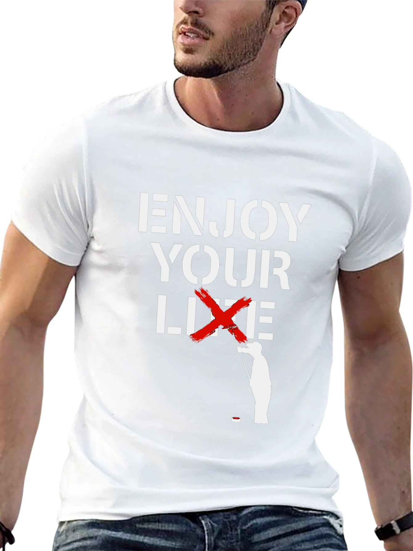 Enjoy Your Life Golf T-Shirt