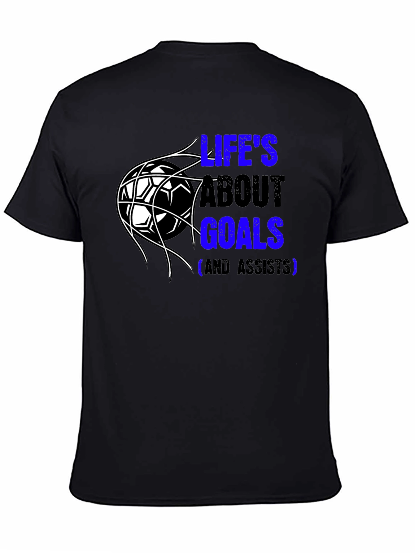 Lifes About Goals T-Shirt - Soccer Fan Tee