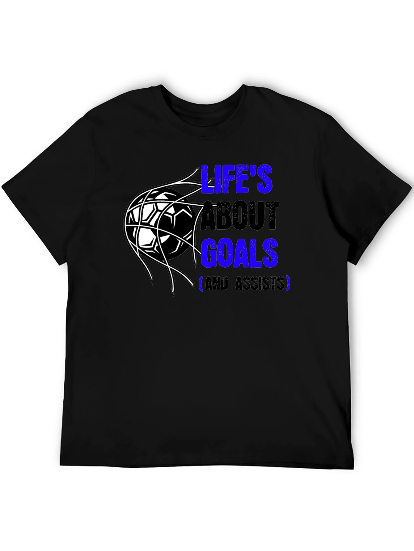 Lifes About Goals T-Shirt - Soccer Fan Tee
