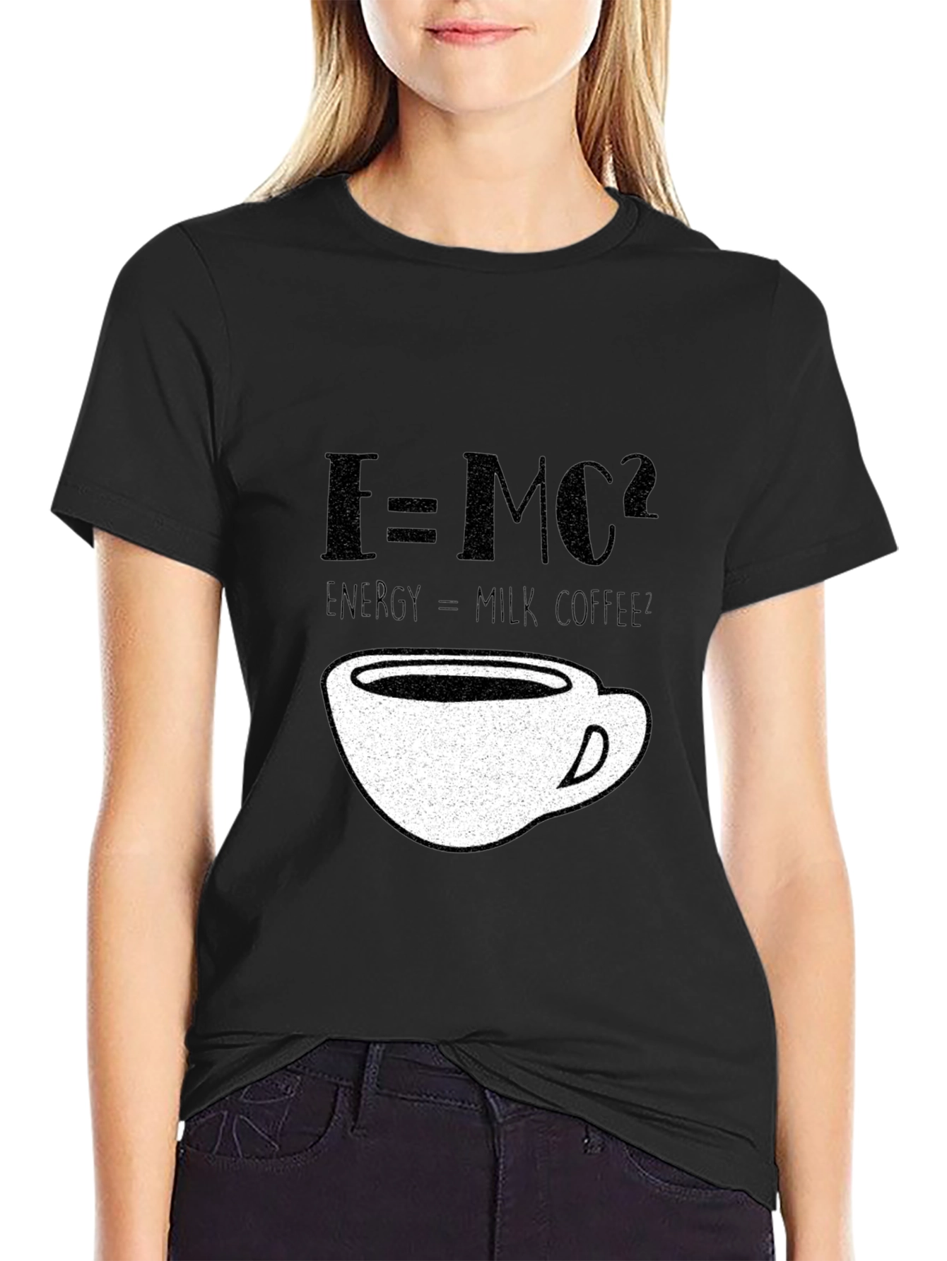 E=MC2 Energy=Milk Coffee T-Shirt