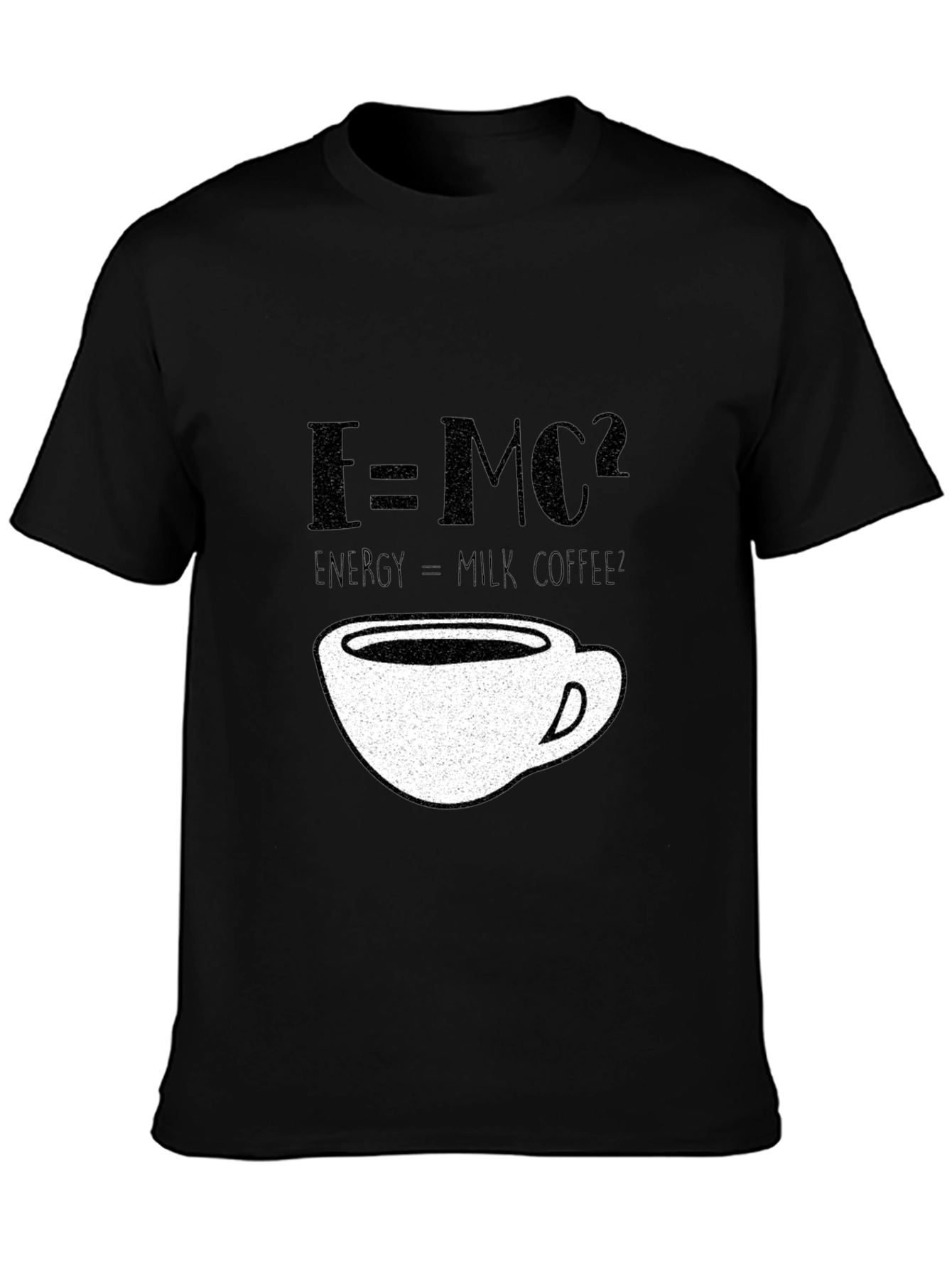 E=MC2 Energy=Milk Coffee T-Shirt