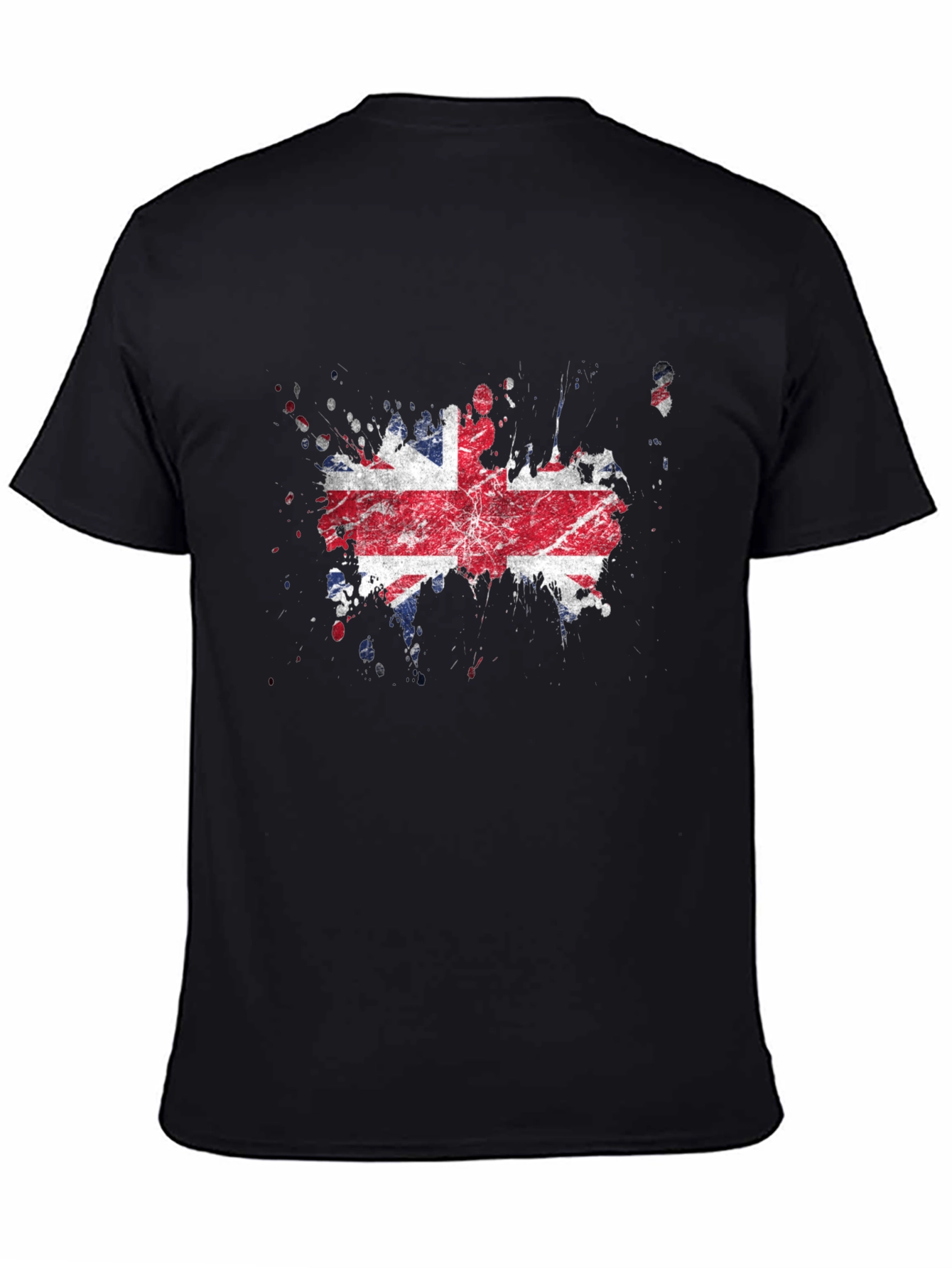 British Flag Splatter T-Shirt - UK Pride Tee