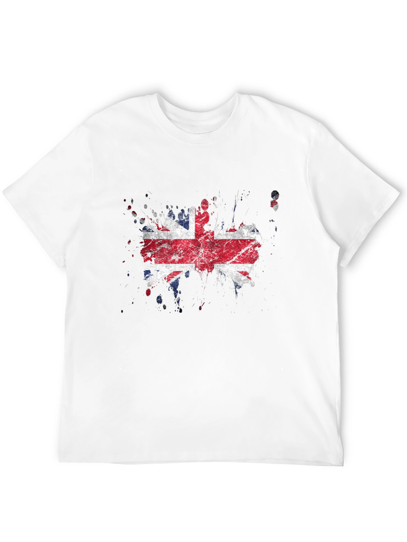 British Flag Splatter T-Shirt - UK Pride Tee