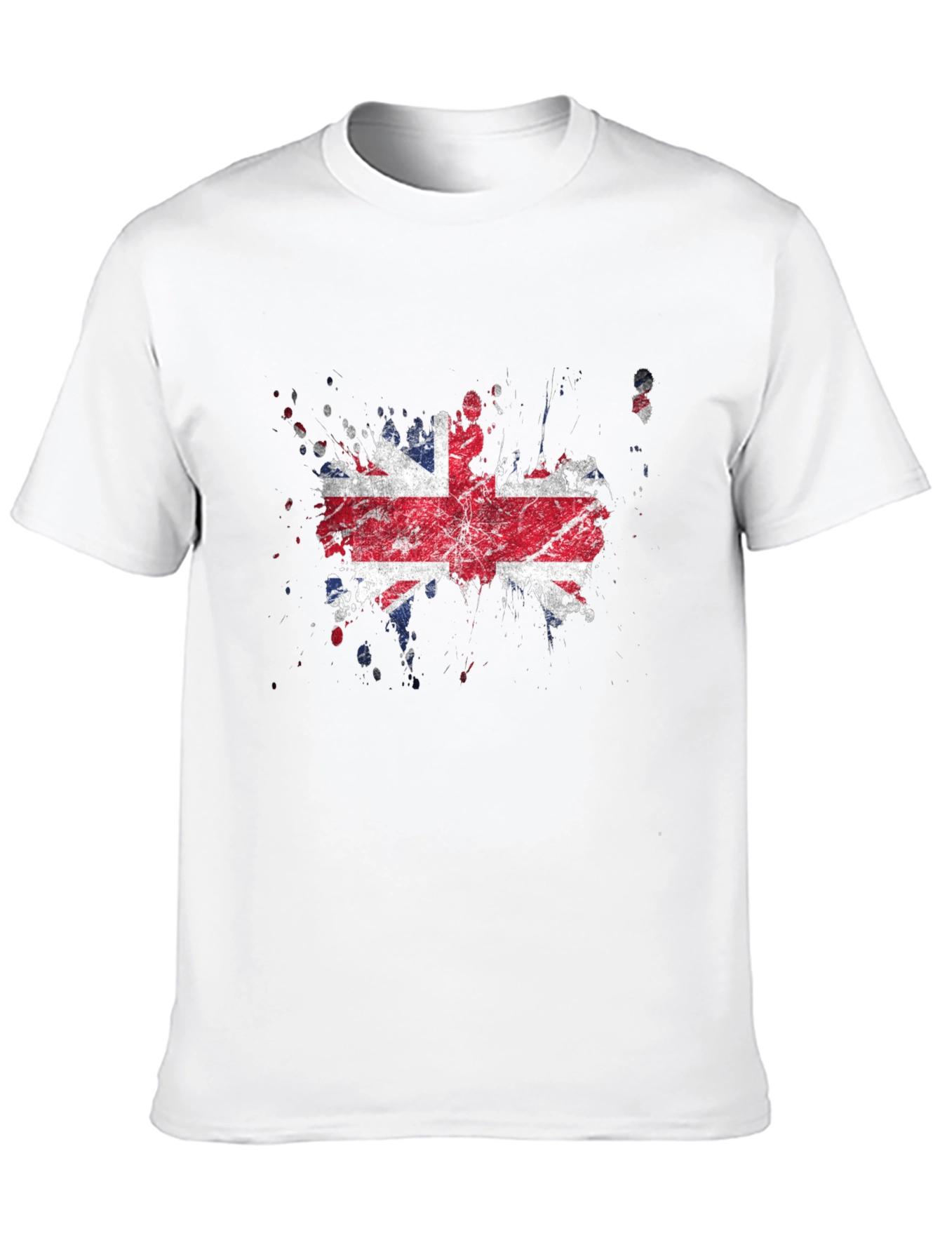 British Flag Splatter T-Shirt - UK Pride Tee
