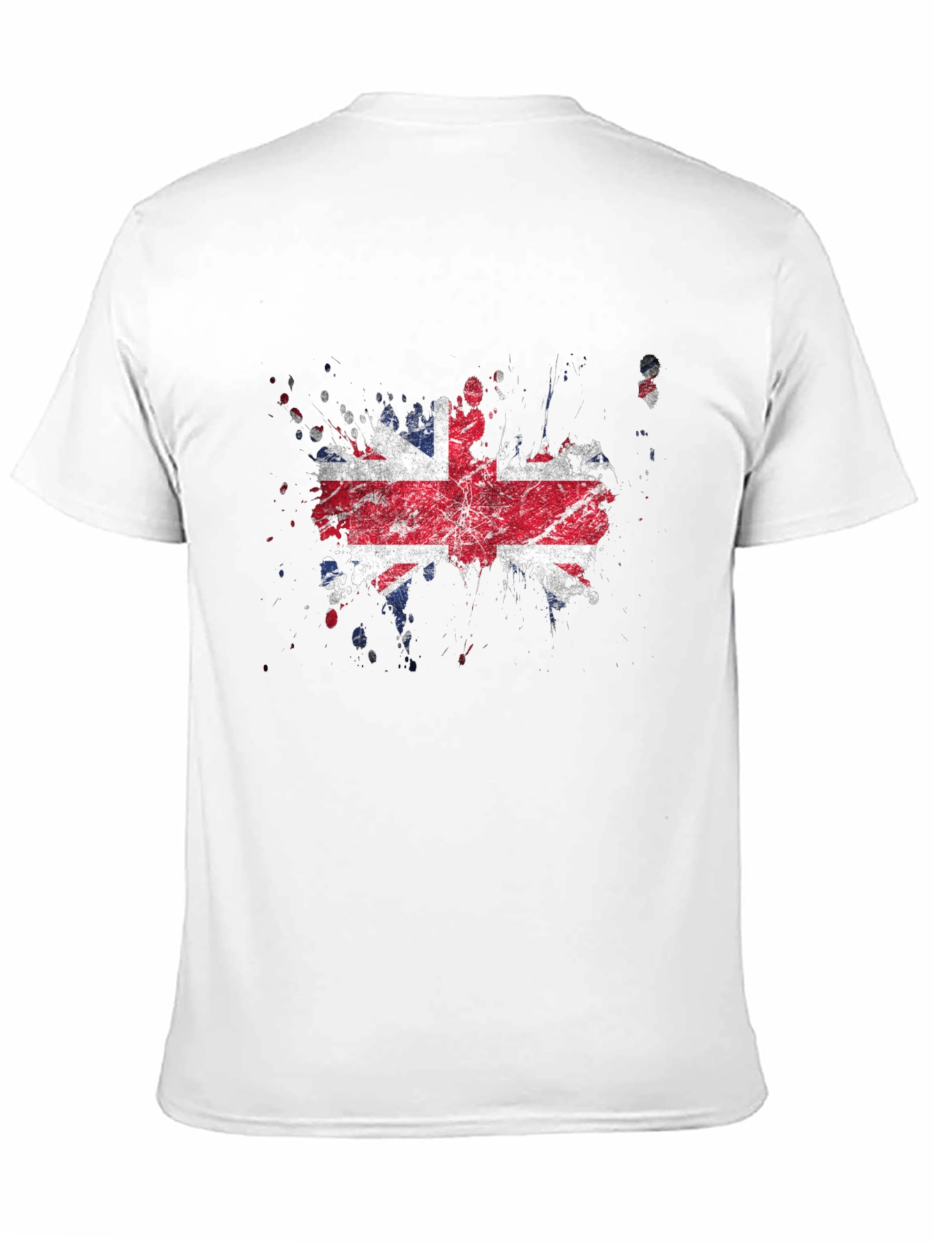 British Flag Splatter T-Shirt - UK Pride Tee