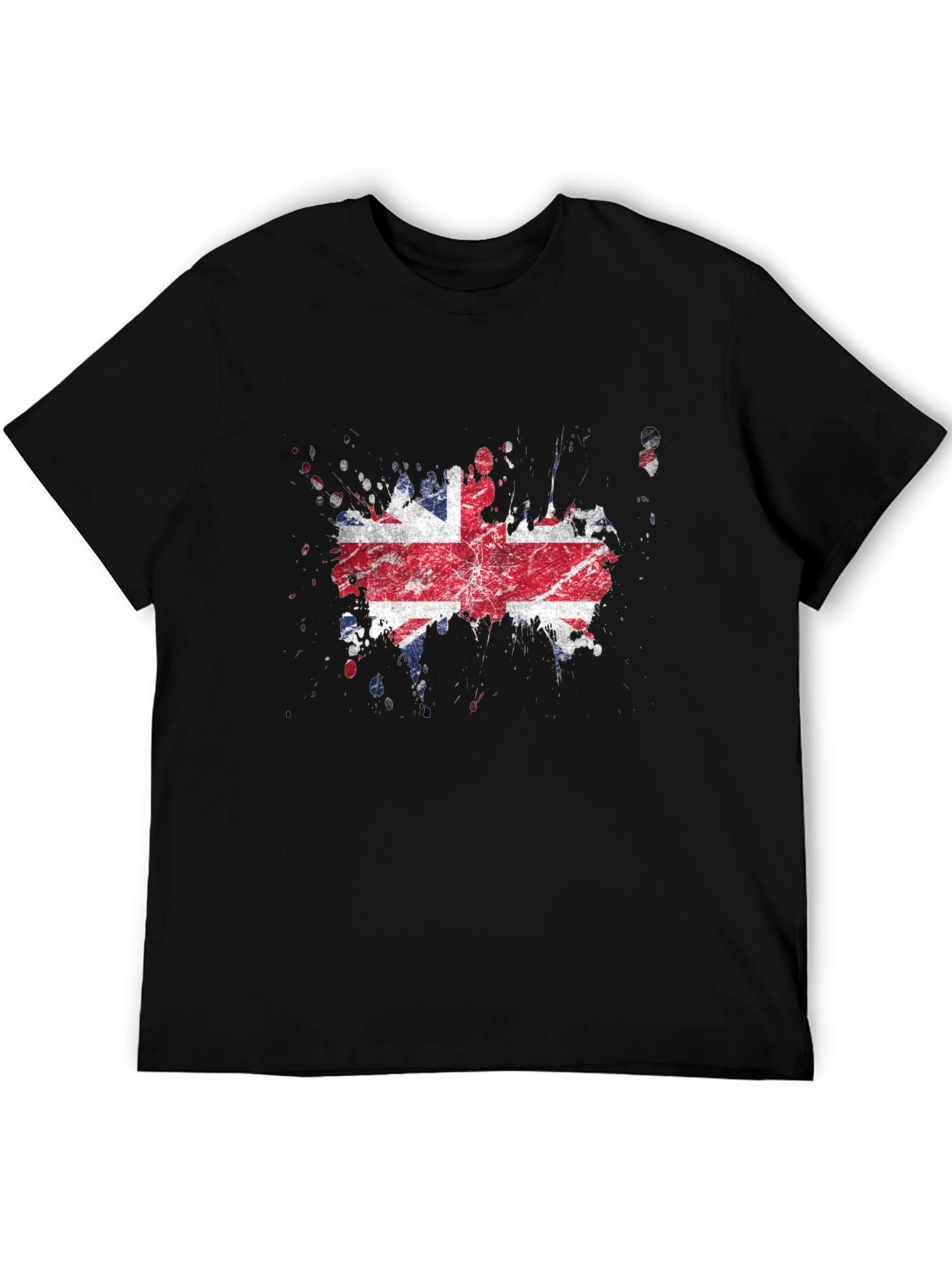 British Flag Splatter T-Shirt - UK Pride Tee