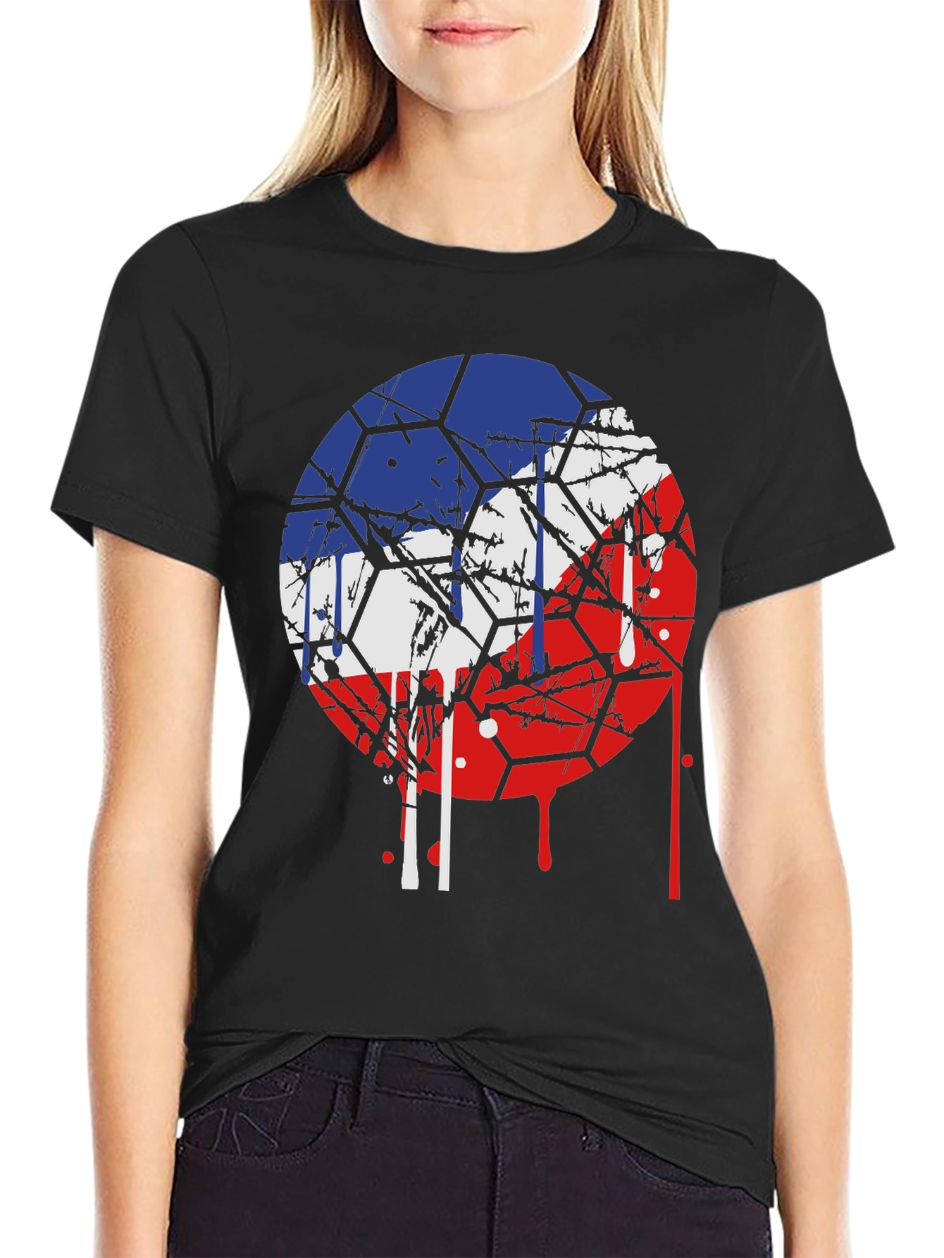 Czech Republic Flag Graphic Tee - Unique Design