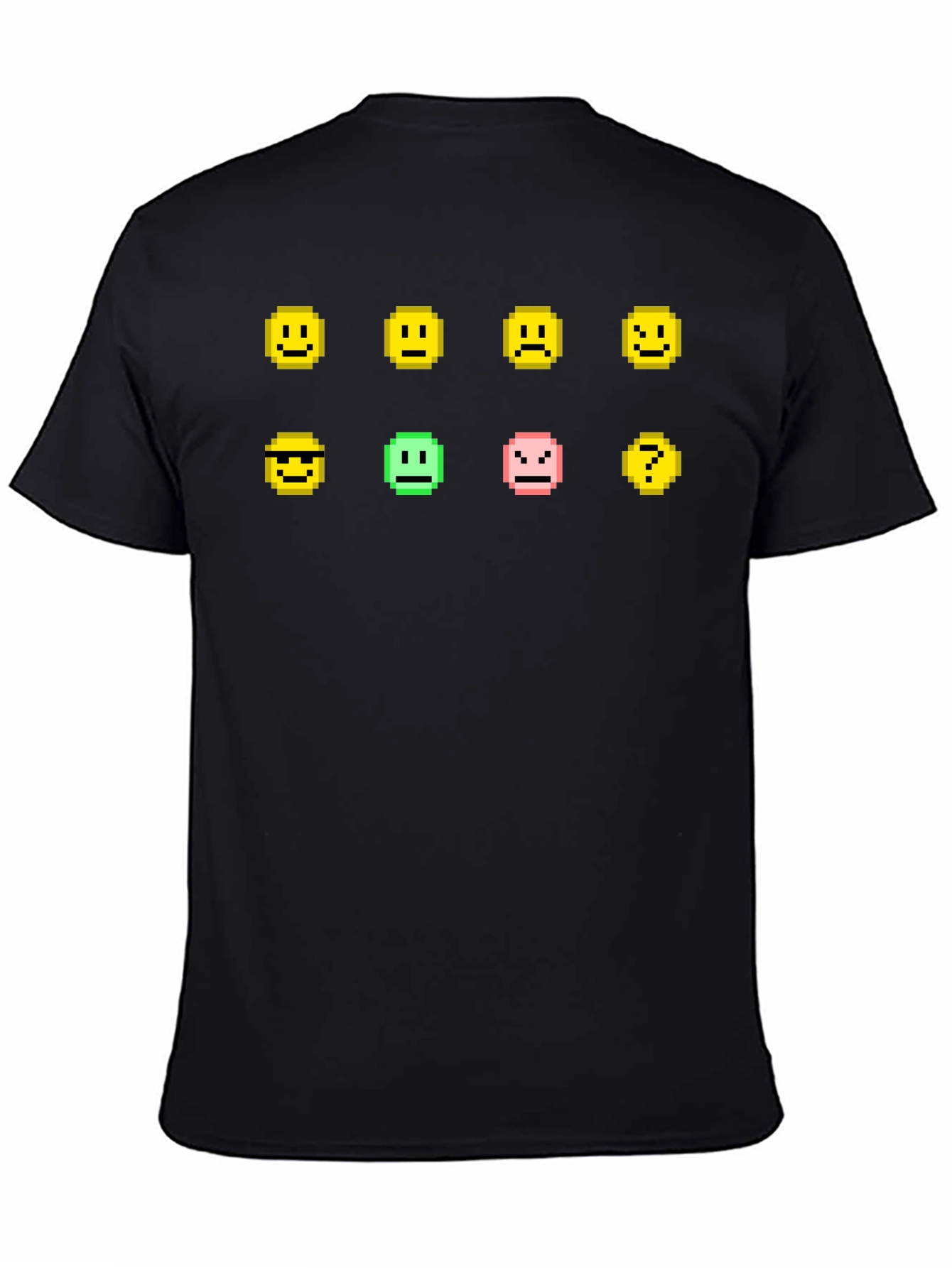 Pixel Emoji T-Shirt - Classic Design