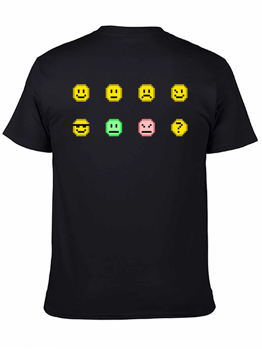 Pixel Emoji T-Shirt - Classic Design
