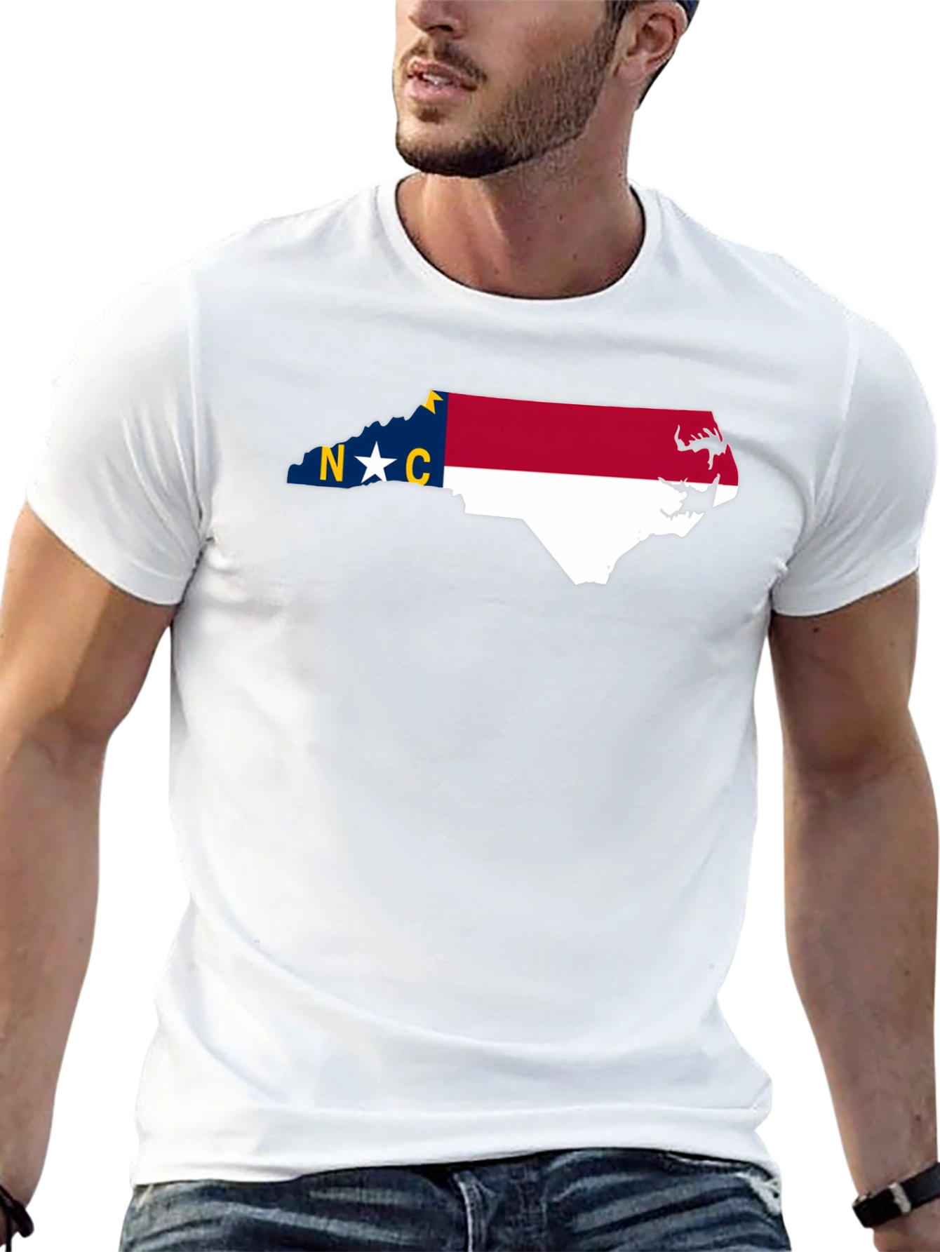 North Carolina State Flag T-Shirt