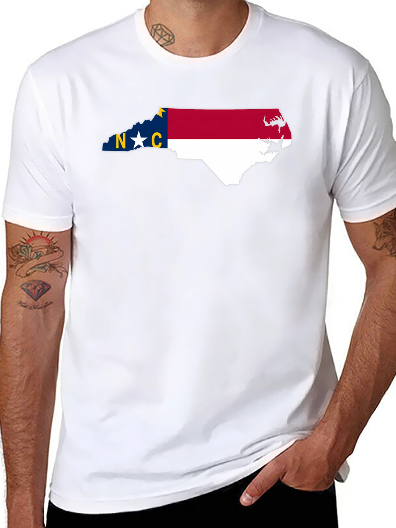 North Carolina State Flag T-Shirt