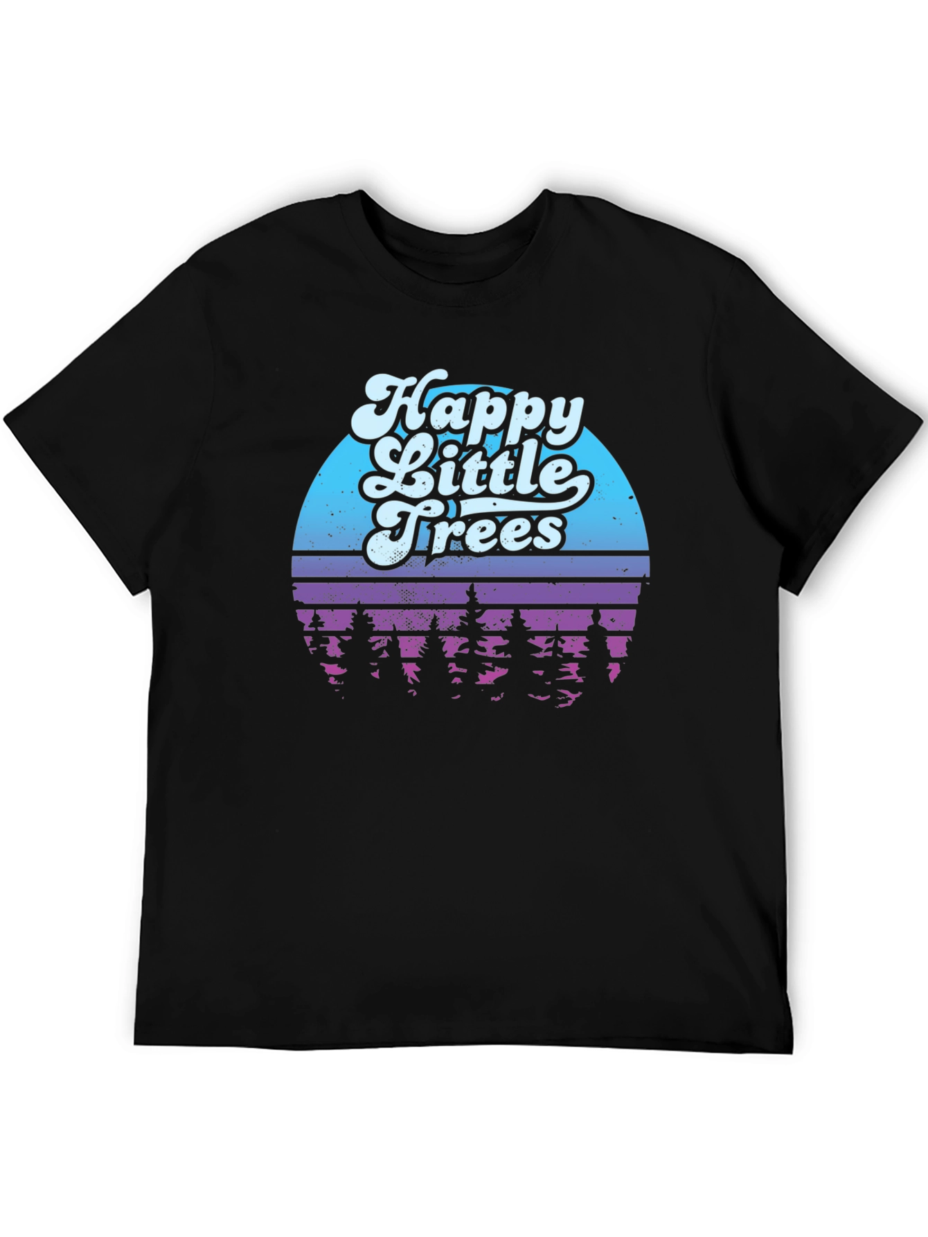 Happy Little Trees Graphic T-Shirt