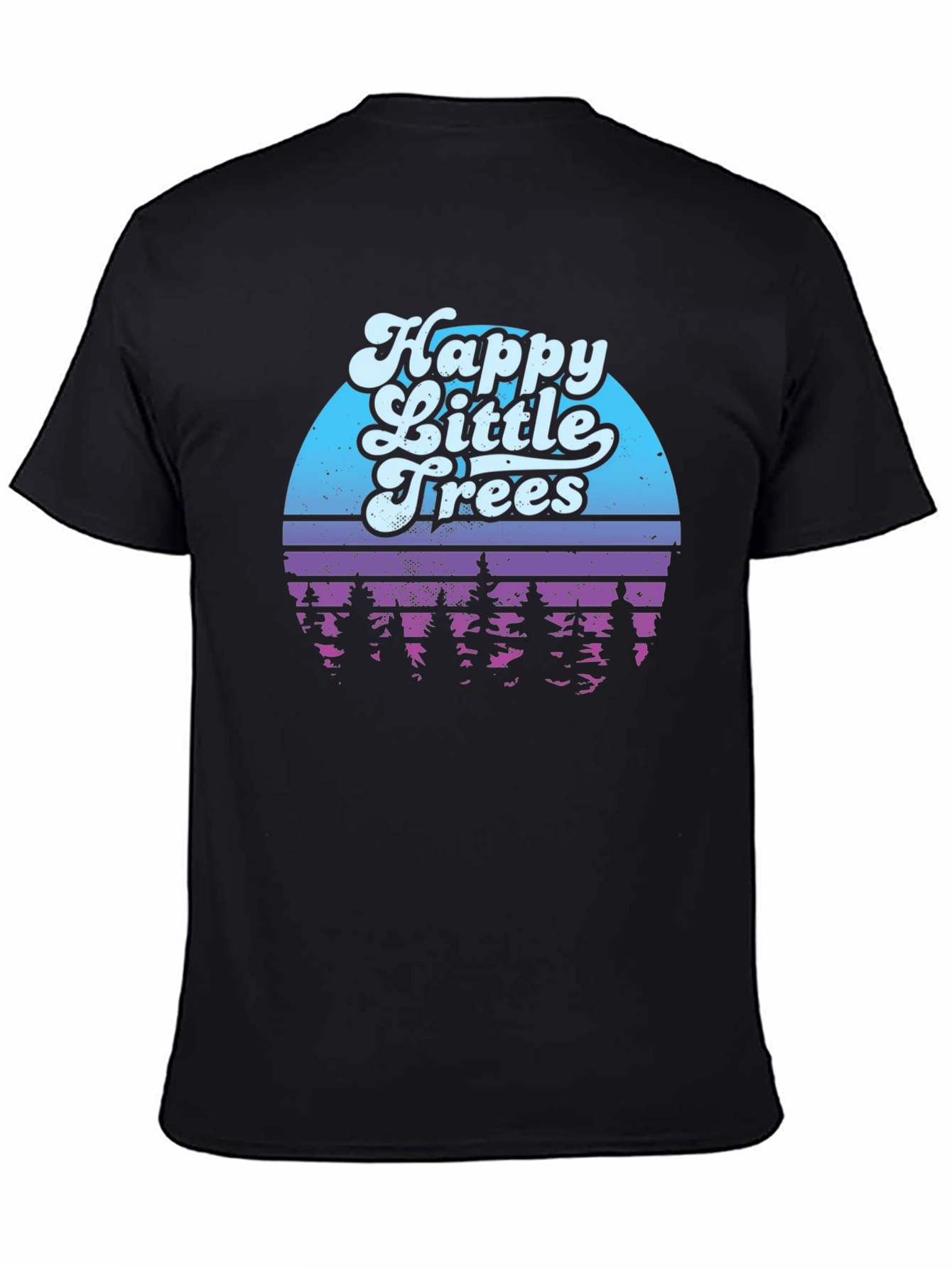 Happy Little Trees Graphic T-Shirt