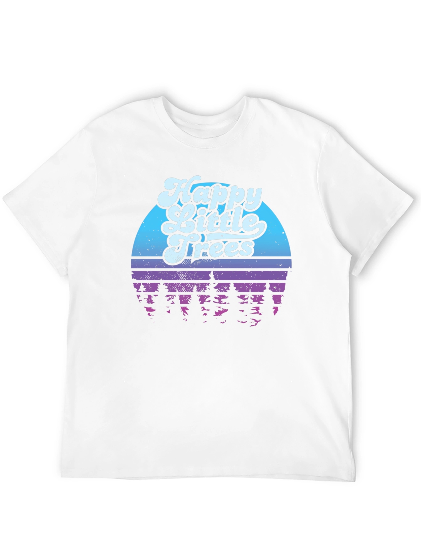 Happy Little Trees Graphic T-Shirt
