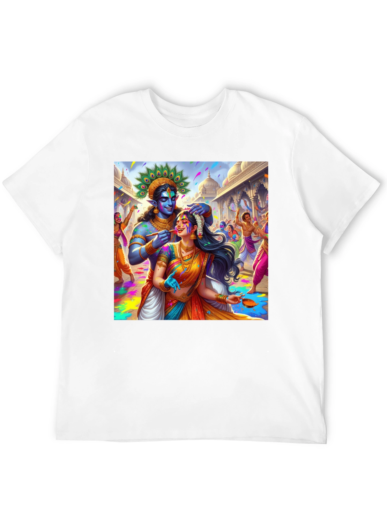 Krishna Holi Festival T-Shirt