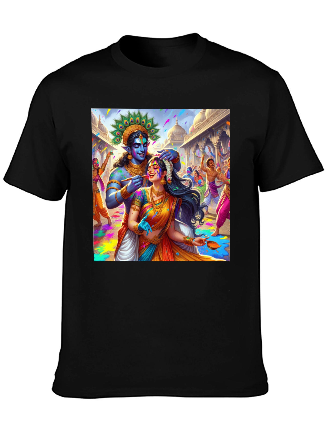 Krishna Holi Festival T-Shirt