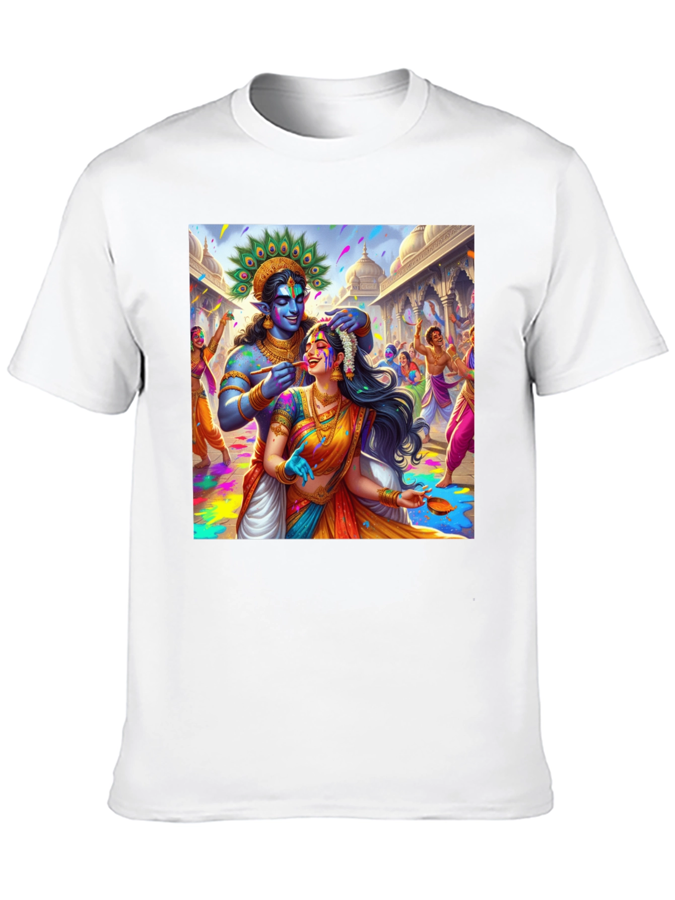 Krishna Holi Festival T-Shirt