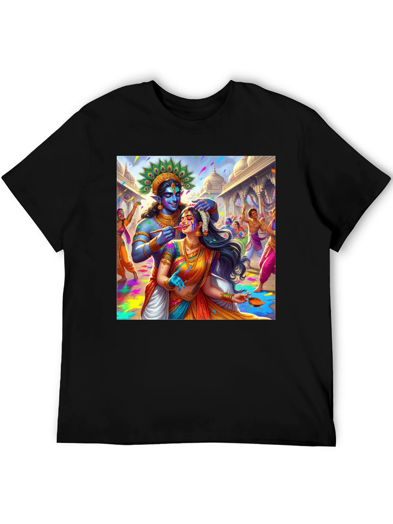 Krishna Holi Festival T-Shirt