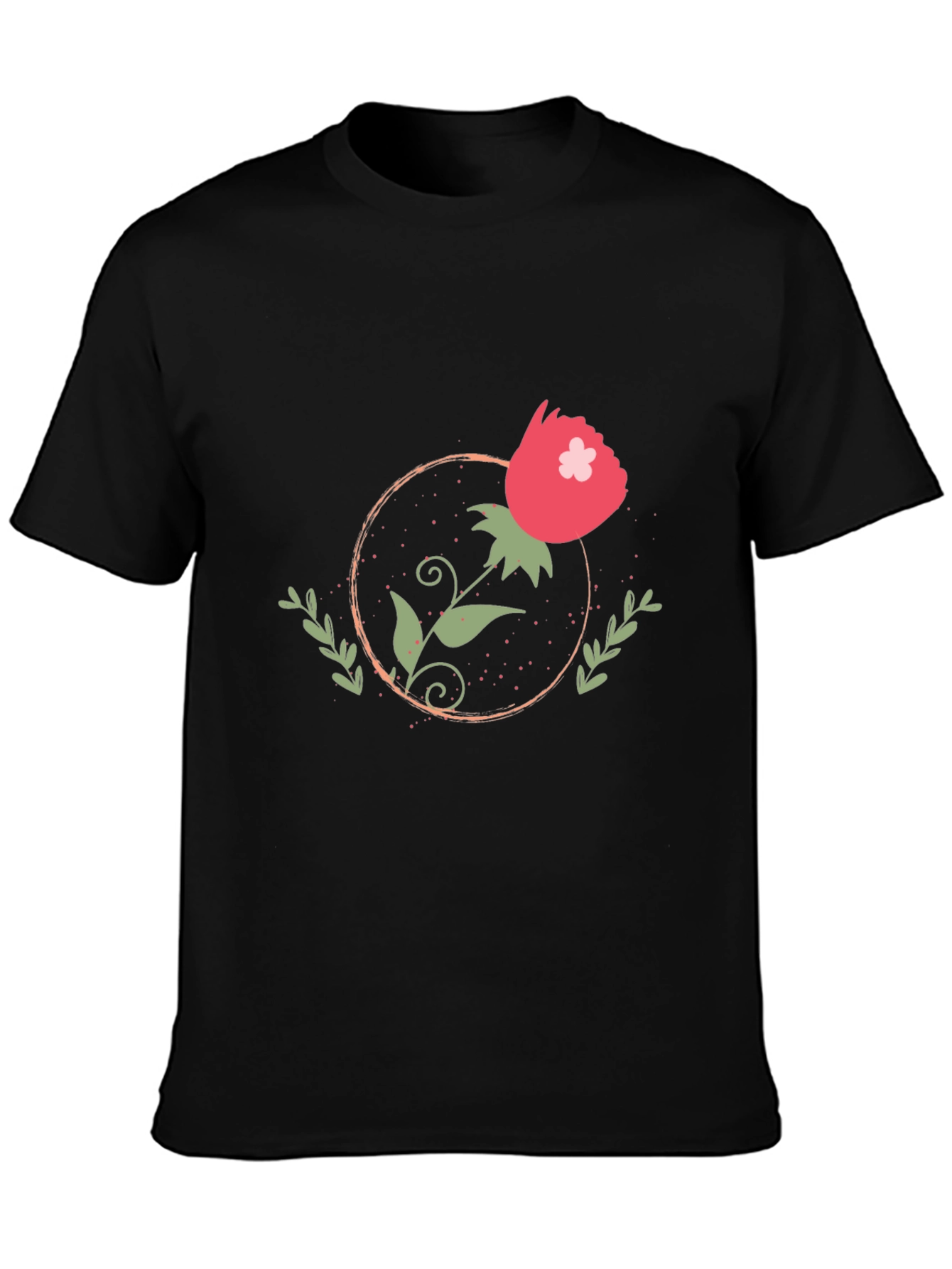 Floral Graphic Tee - Stylish Casual Wear